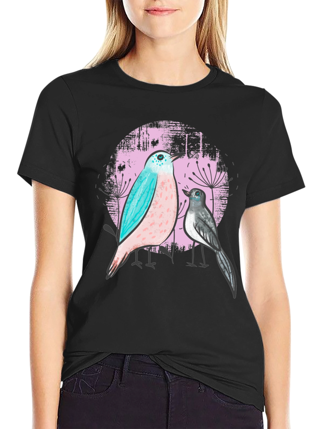 Bird Graphic T-Shirt - Unique Design