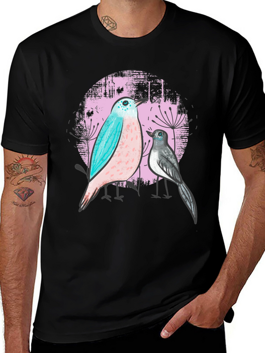 Bird Graphic T-Shirt - Unique Design
