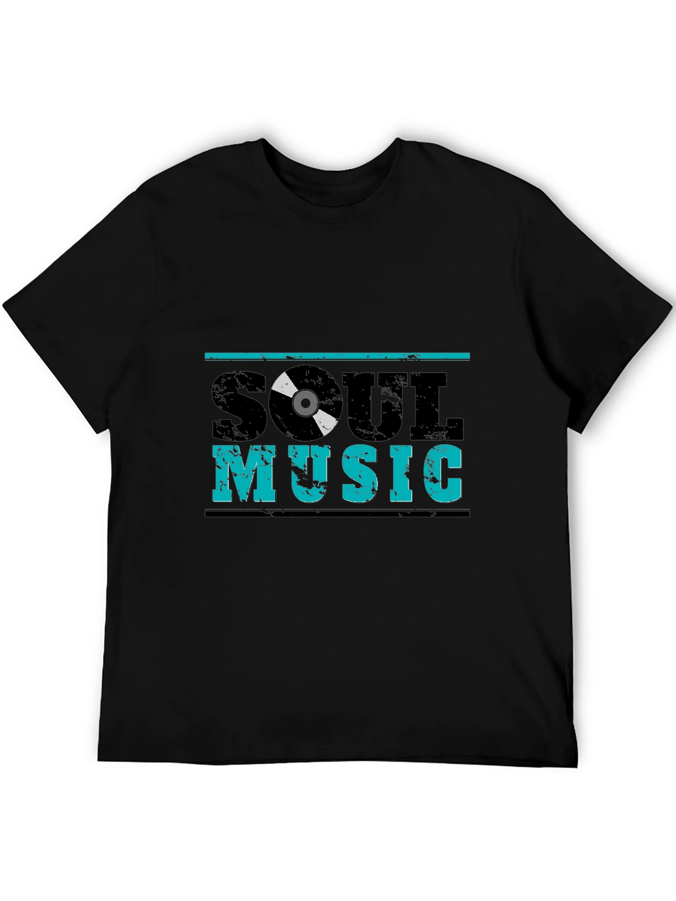 Soul Music T-Shirt - Black Graphic Tee