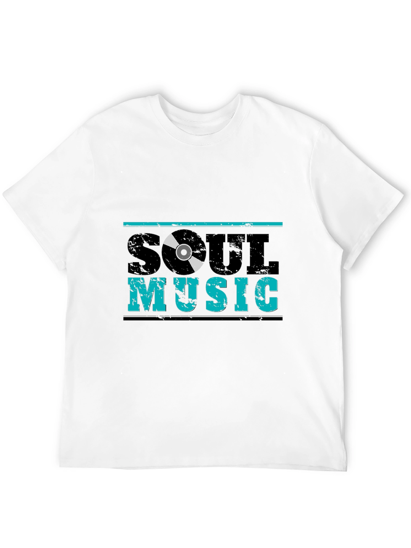 Soul Music T-Shirt - Black Graphic Tee