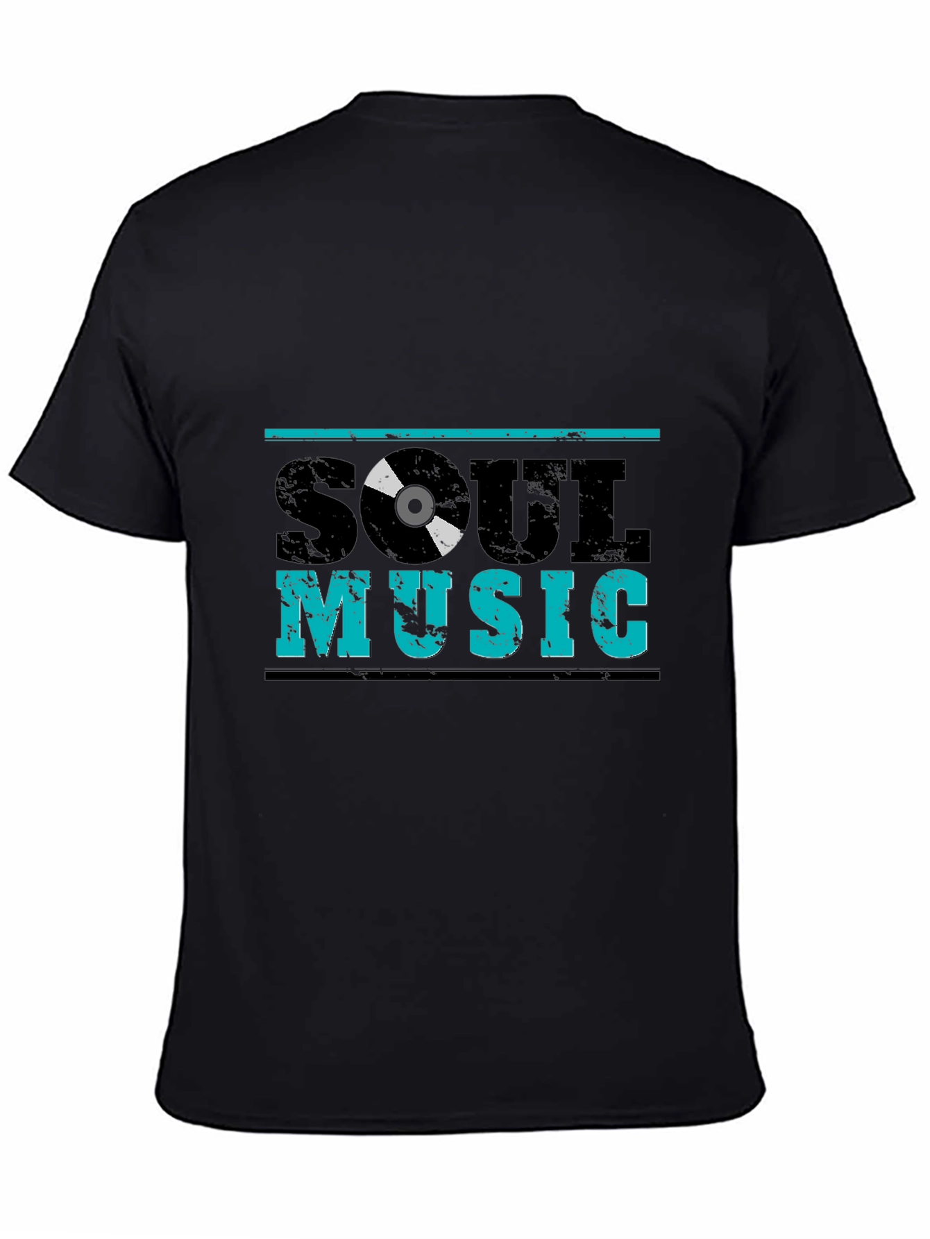 Soul Music T-Shirt - Black Graphic Tee