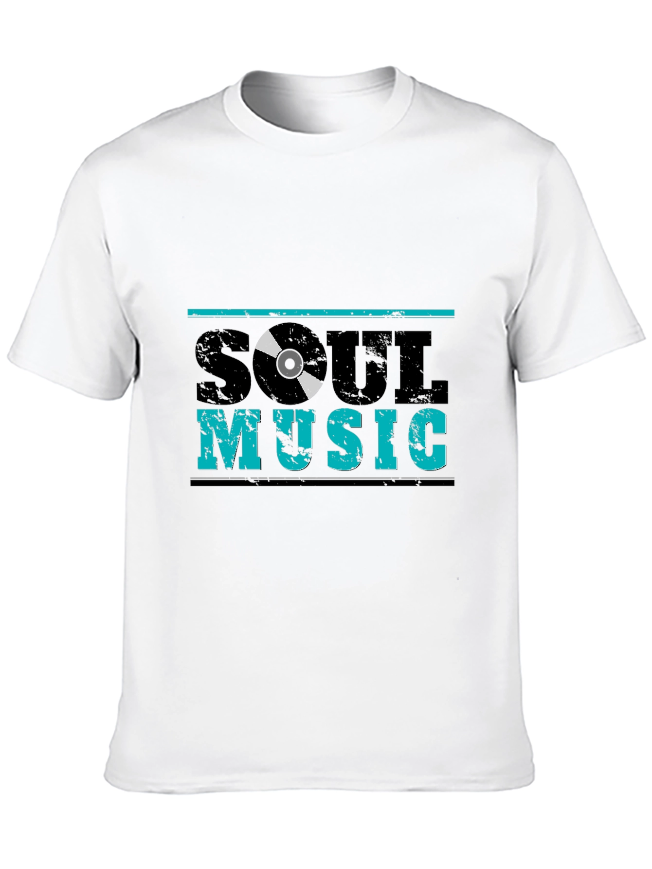 Soul Music T-Shirt - Black Graphic Tee
