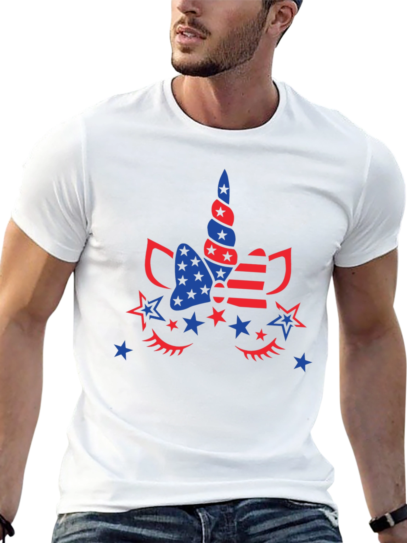 Patriotic Unicorn T-Shirt