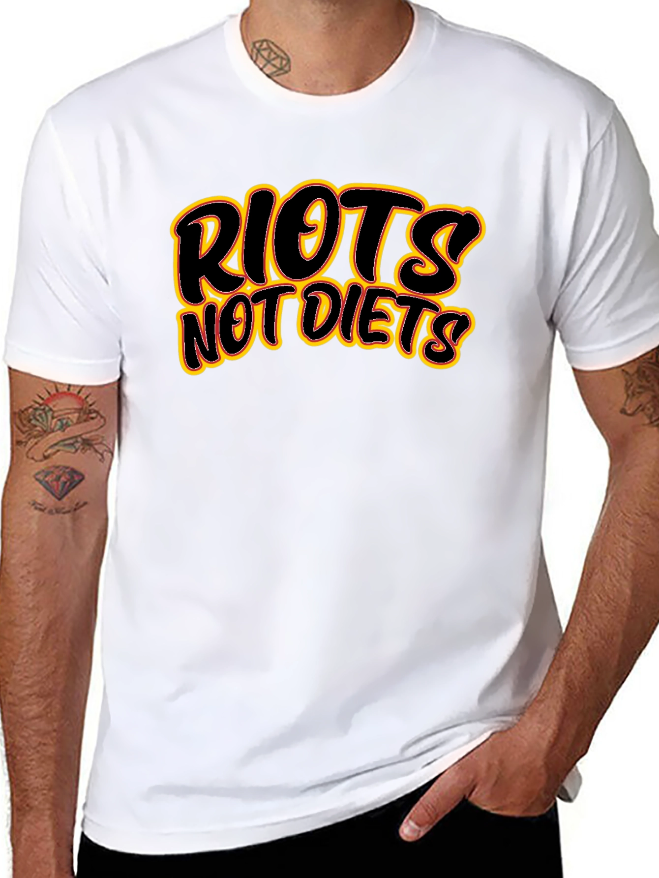 Riot Not Diets Graphic Tee