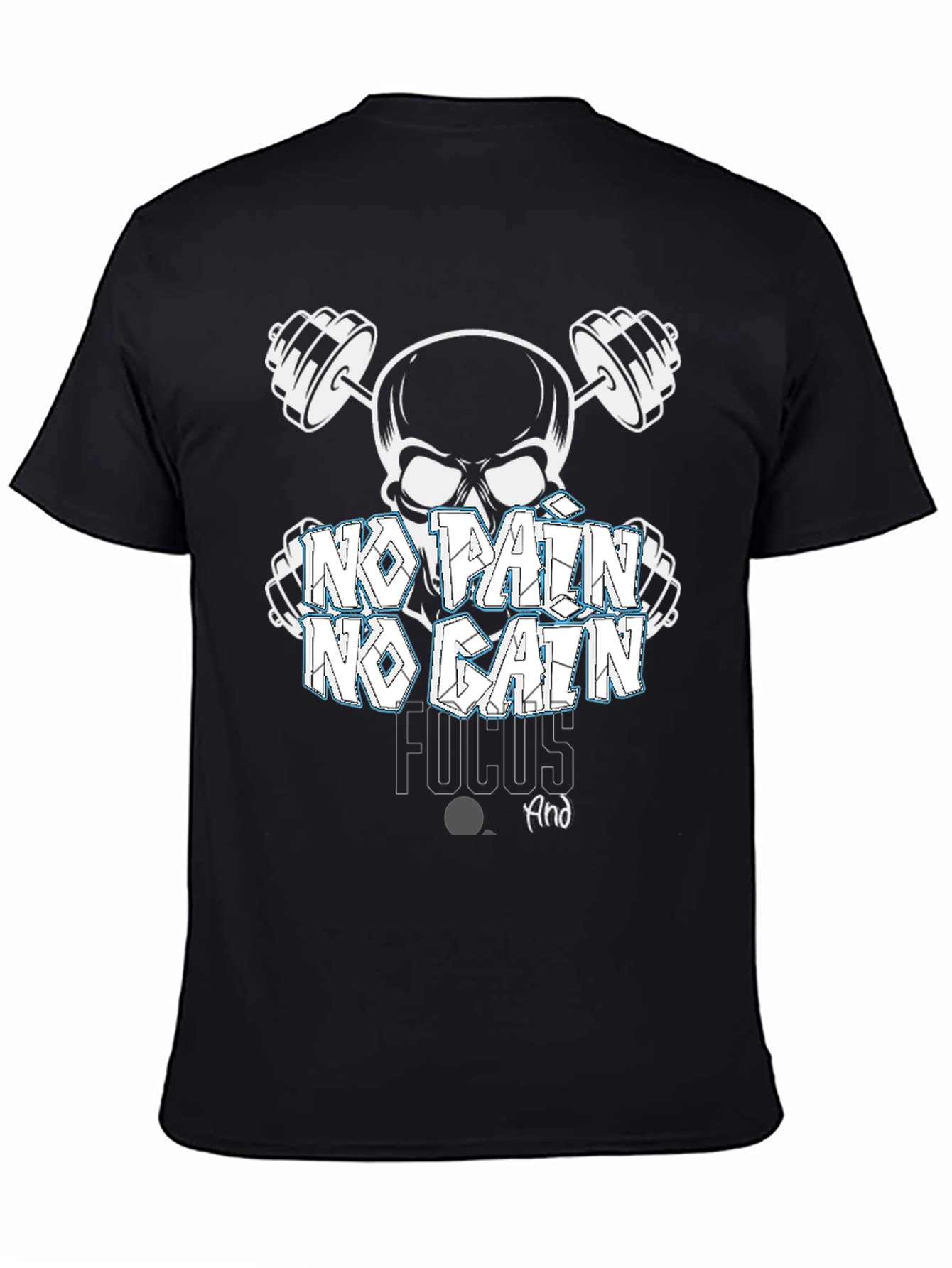 No Pain No Gain Black T-Shirt