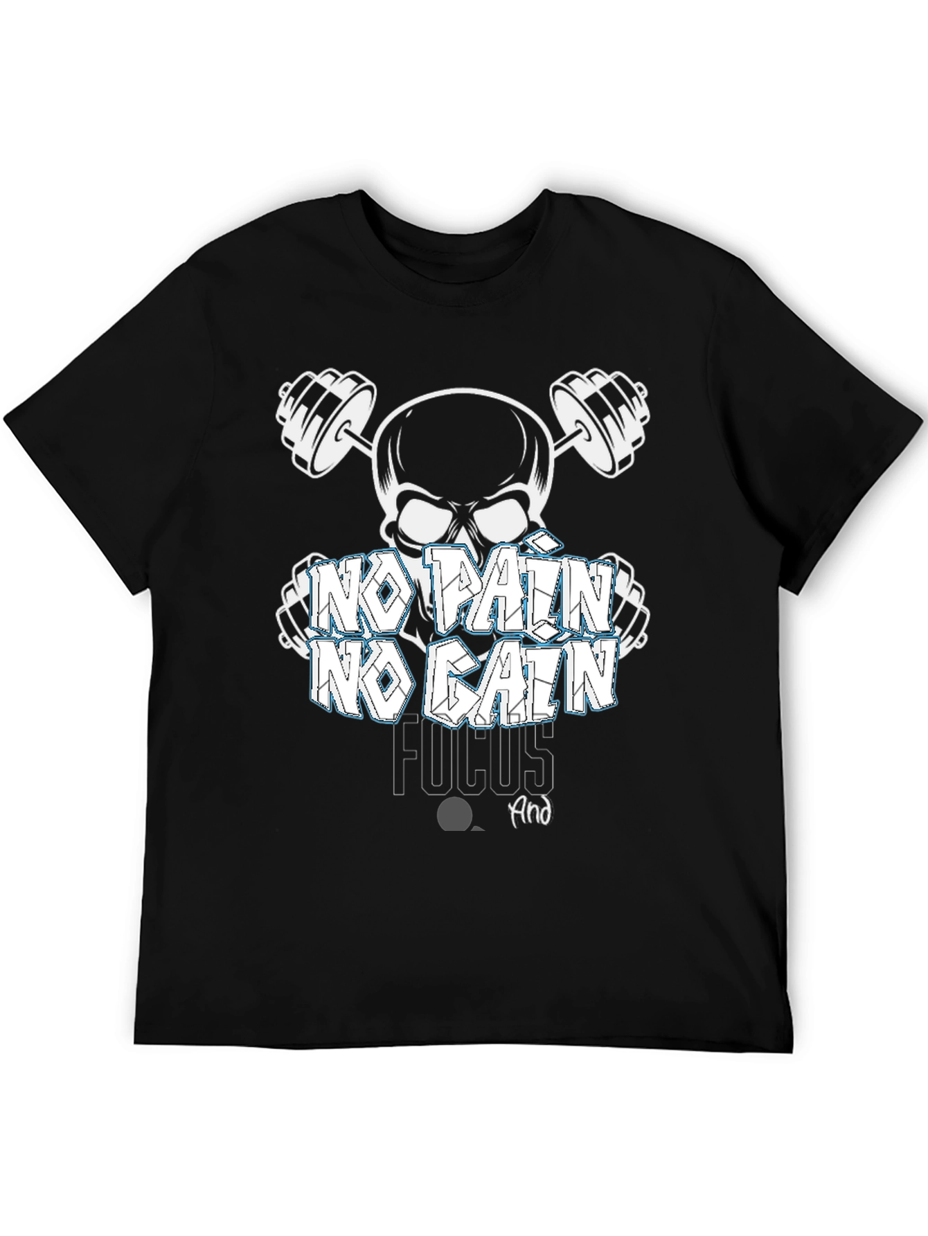 No Pain No Gain Black T-Shirt