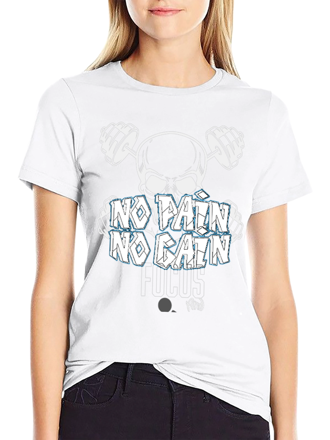 No Pain No Gain Black T-Shirt
