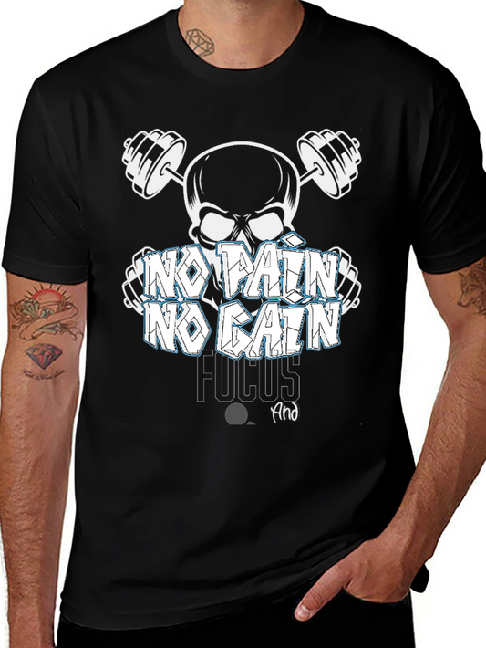 No Pain No Gain Black T-Shirt