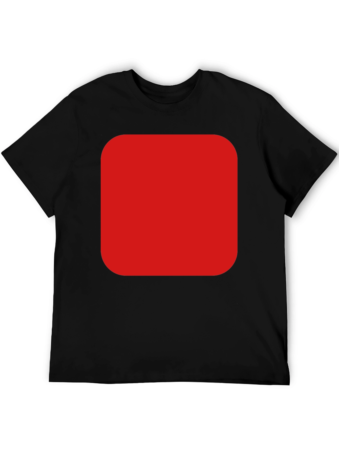 Black Short Sleeve T-Shirt with Graphic