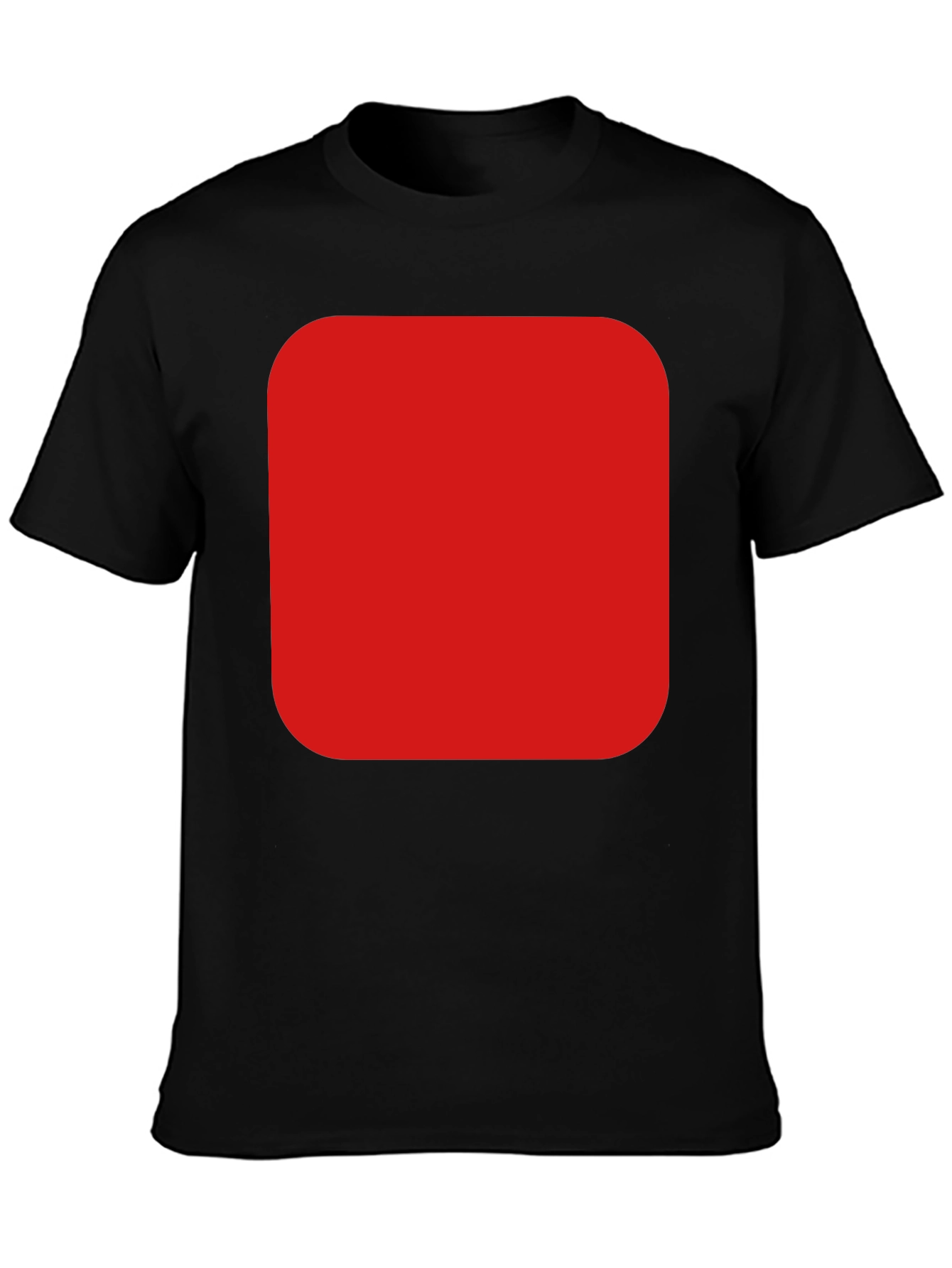 Black Short Sleeve T-Shirt with Graphic