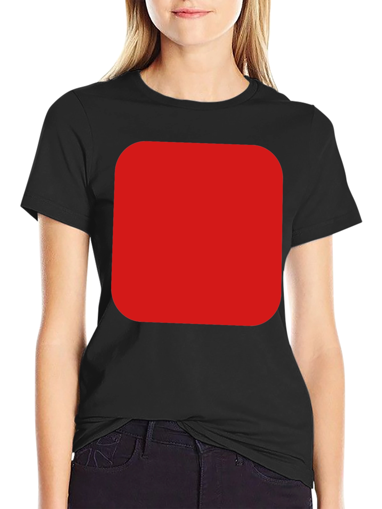 Black Short Sleeve T-Shirt with Graphic