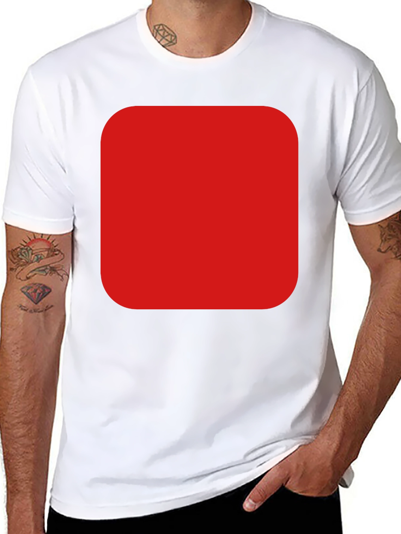 Black Short Sleeve T-Shirt with Graphic