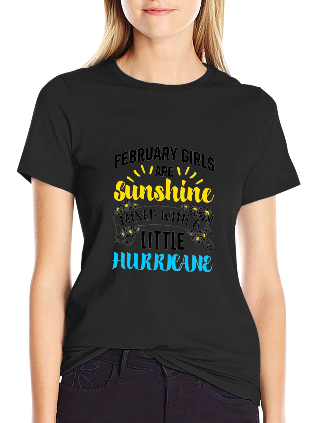 February Girls Sunshine Hurricane T-Shirt