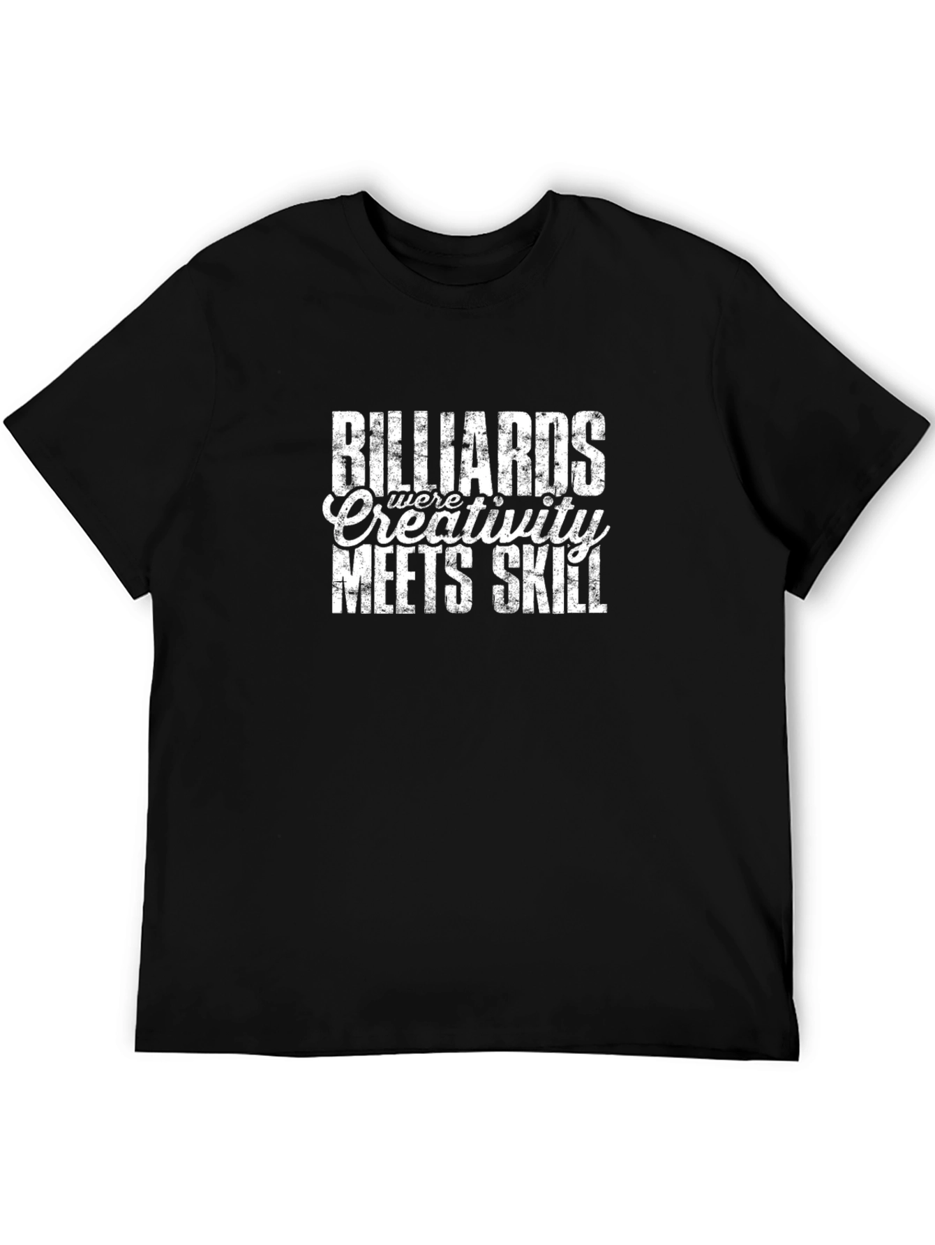 Billiards Creativity Meets Skill T-Shirt