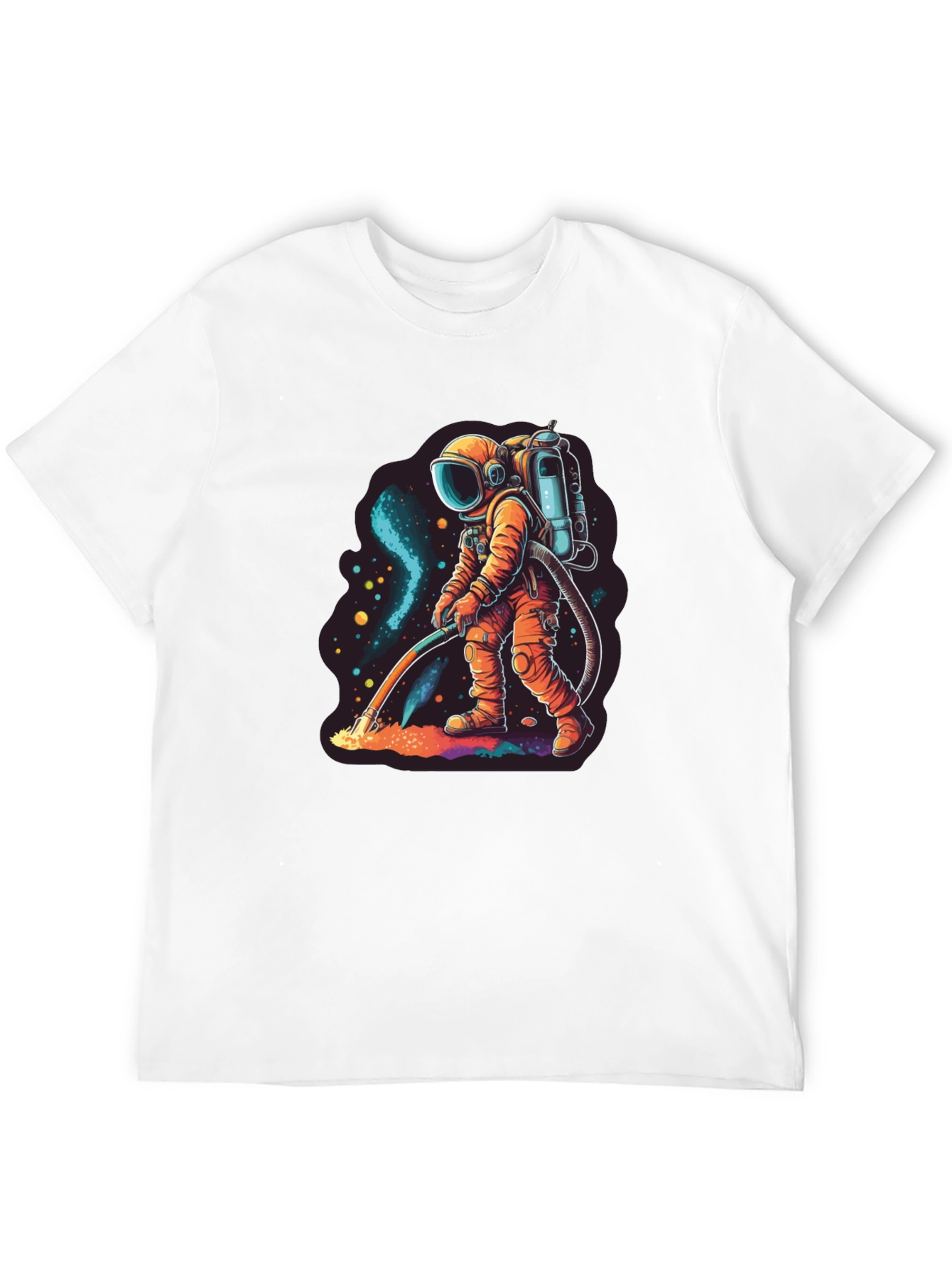 Astronaut Space Janitor T-Shirt - Funny Graphic Tee