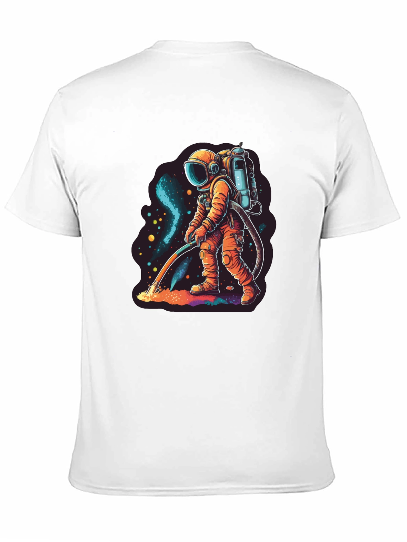 Astronaut Space Janitor T-Shirt - Funny Graphic Tee
