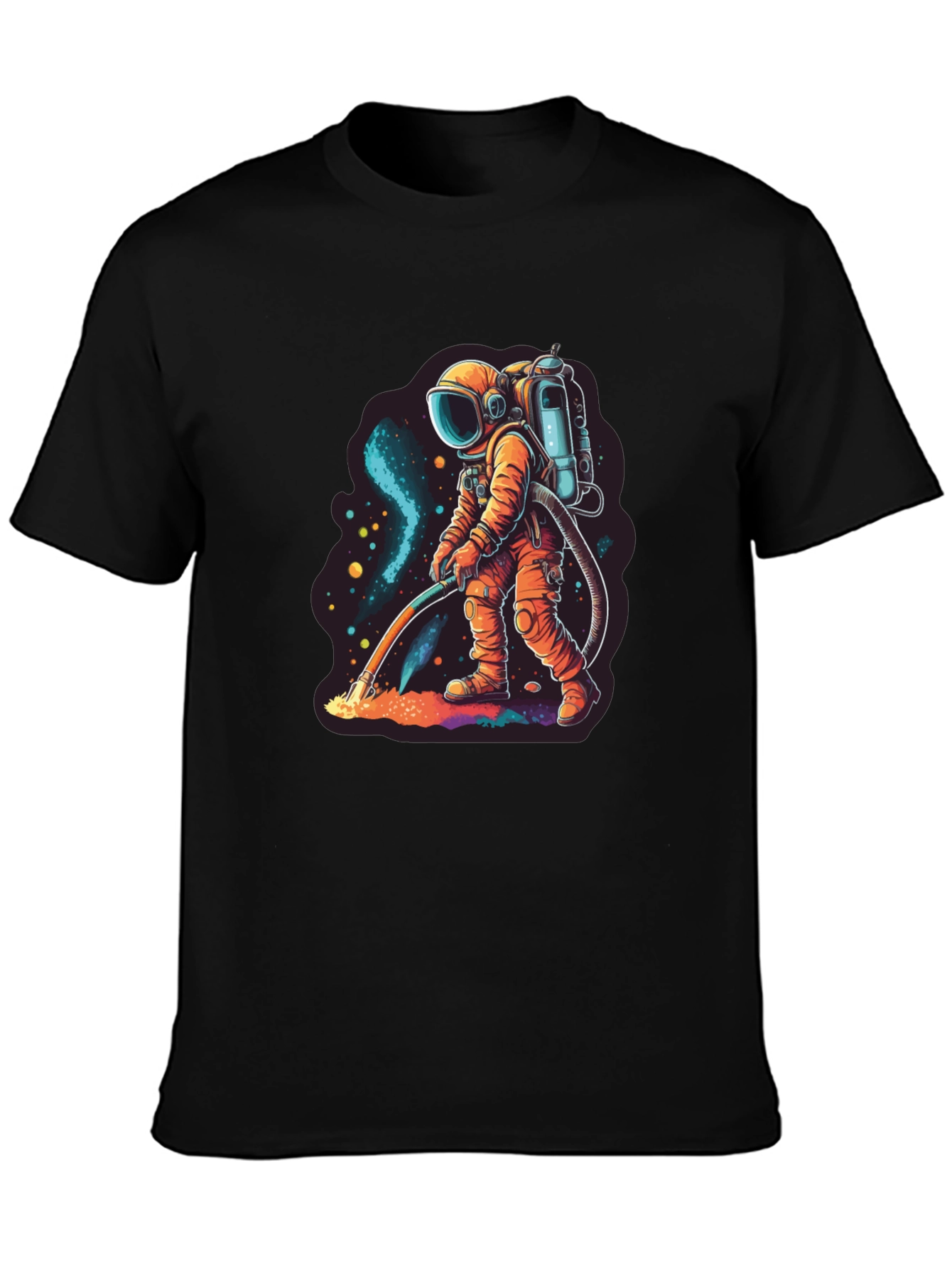 Astronaut Space Janitor T-Shirt - Funny Graphic Tee
