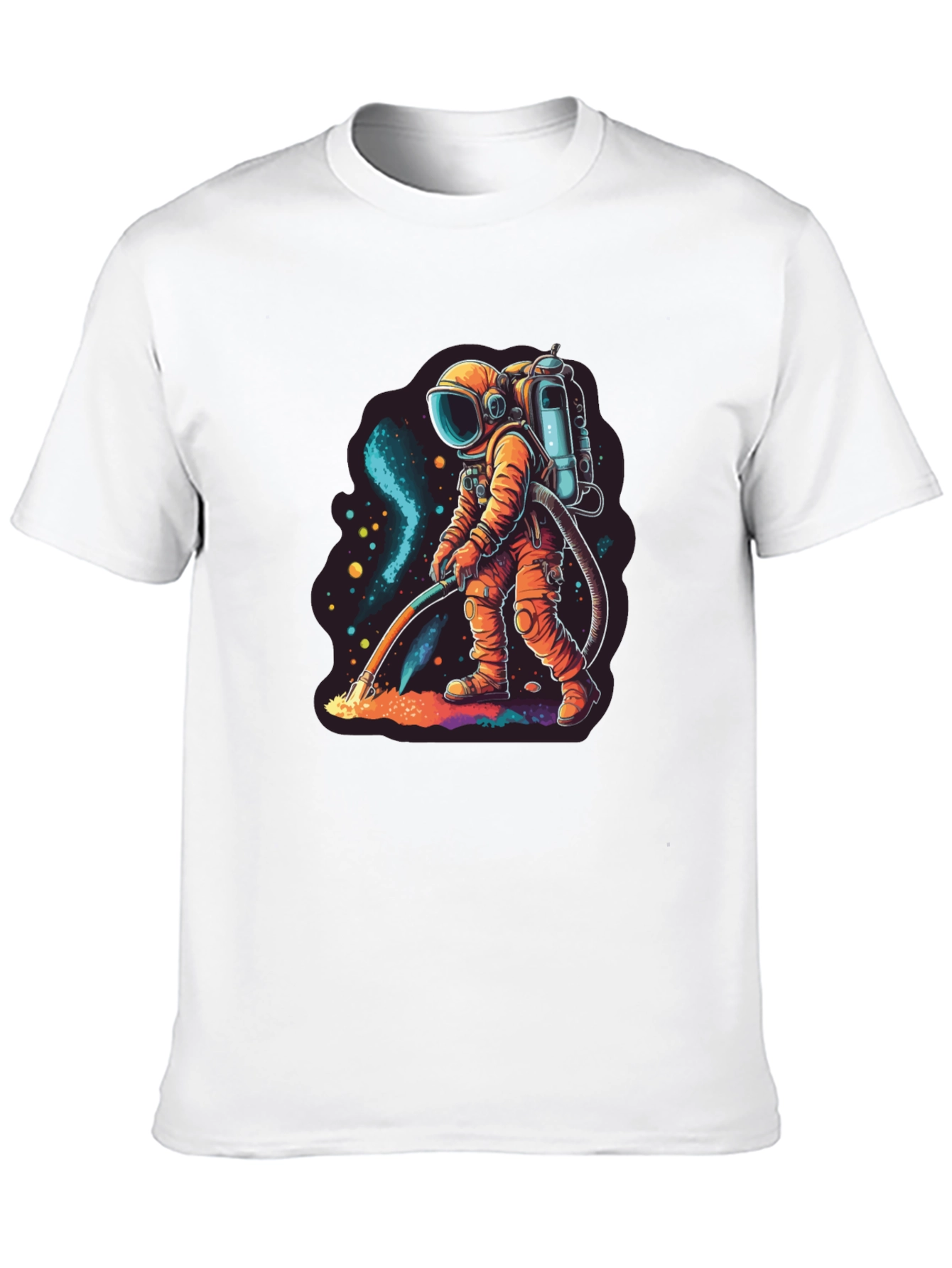 Astronaut Space Janitor T-Shirt - Funny Graphic Tee