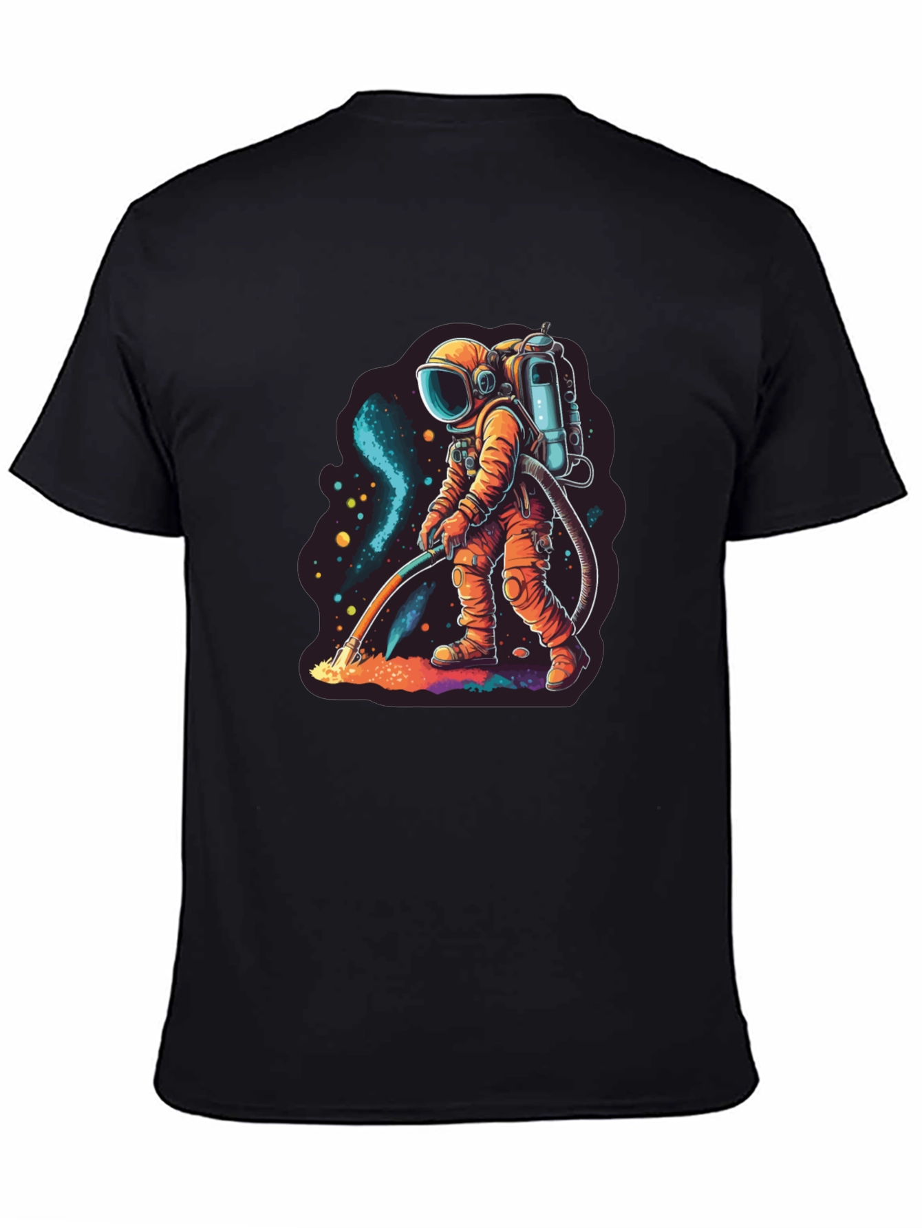 Astronaut Space Janitor T-Shirt - Funny Graphic Tee