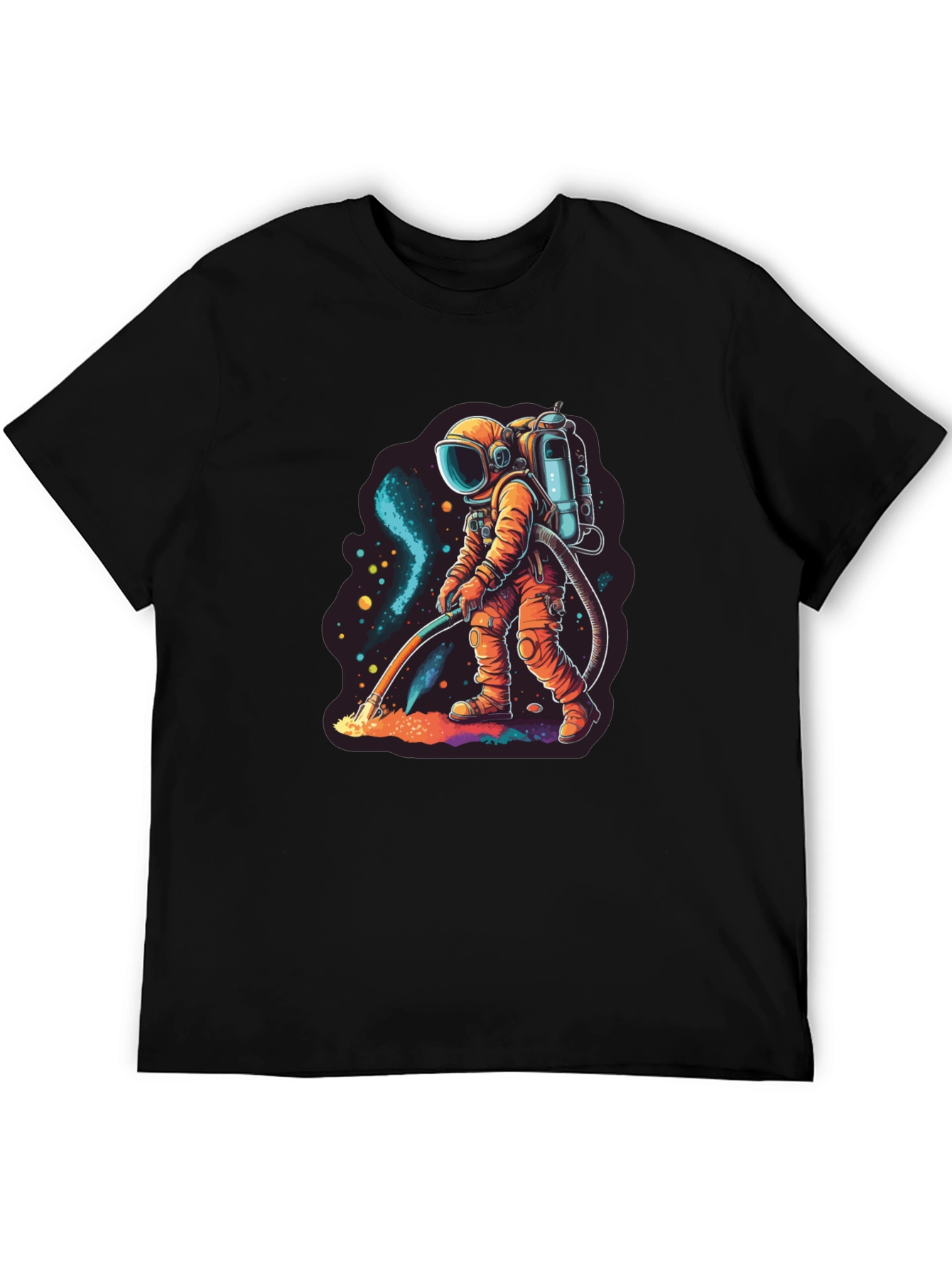 Astronaut Space Janitor T-Shirt - Funny Graphic Tee