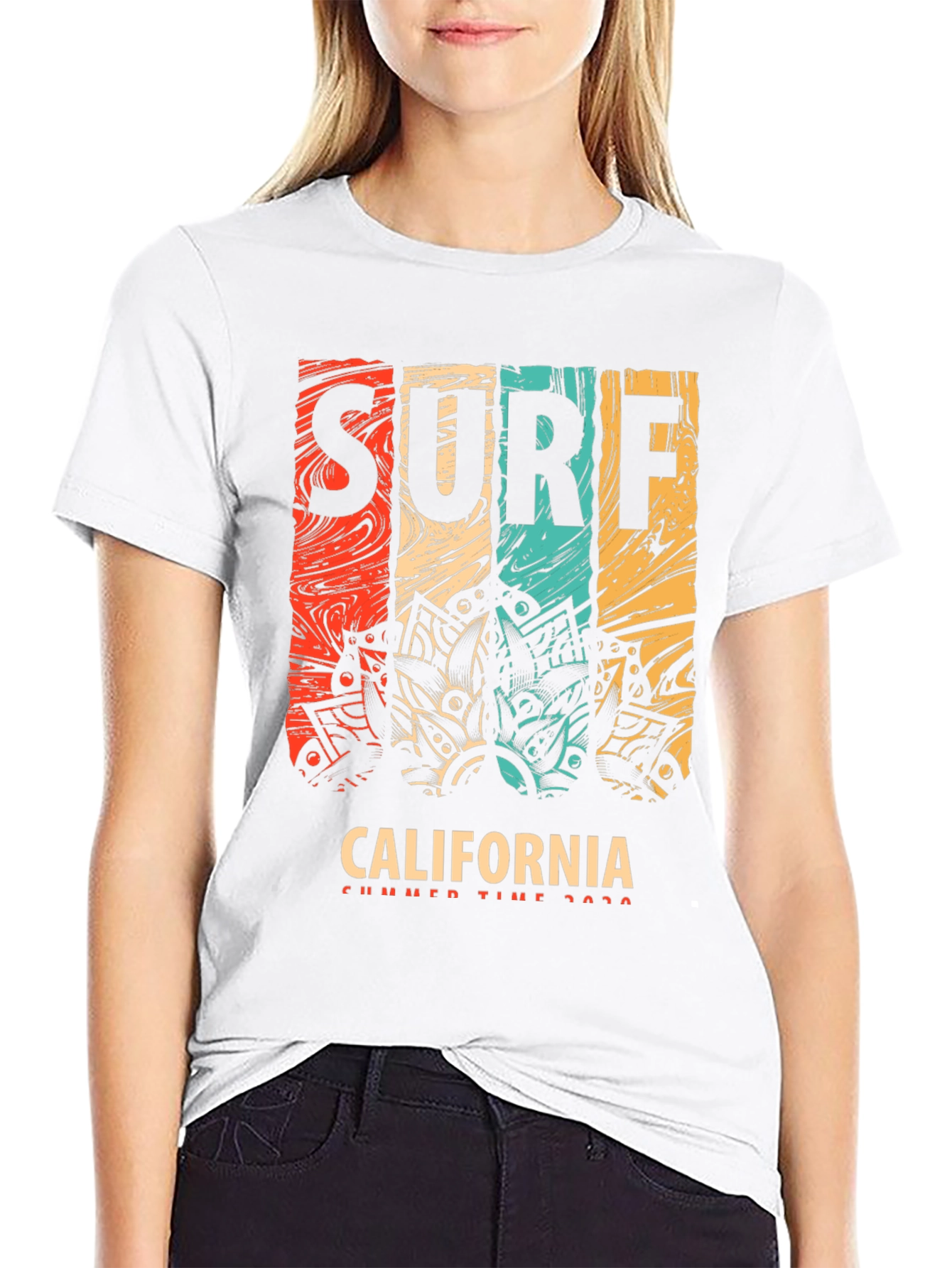 Surf California Graphic T-Shirt