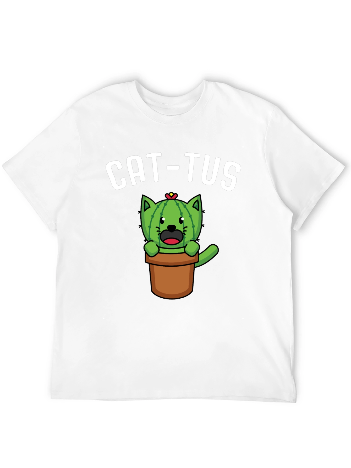 Cat-tus Funny Novelty T-Shirt