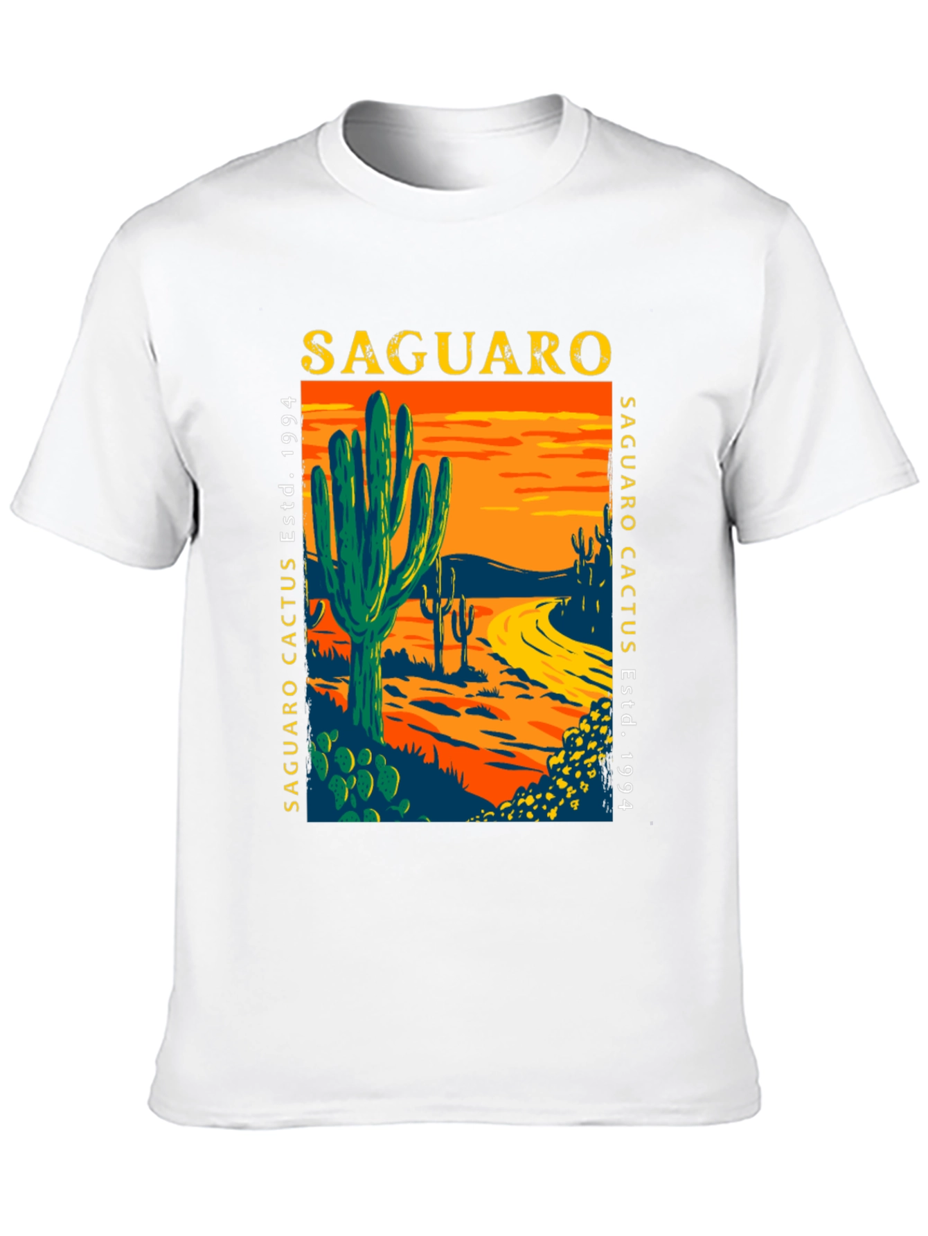 Saguaro Cactus Graphic T-Shirt