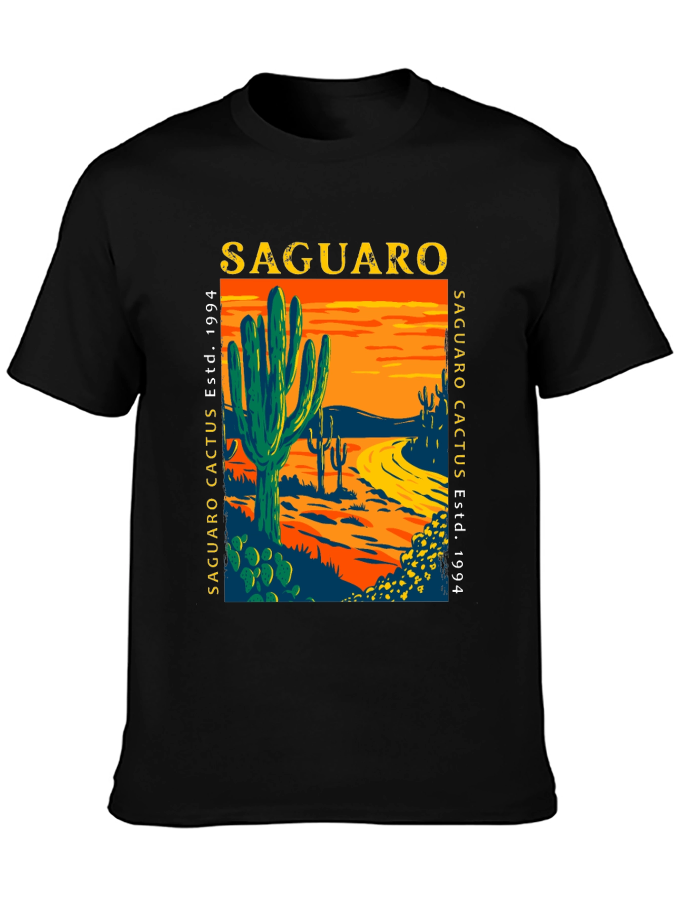 Saguaro Cactus Graphic T-Shirt