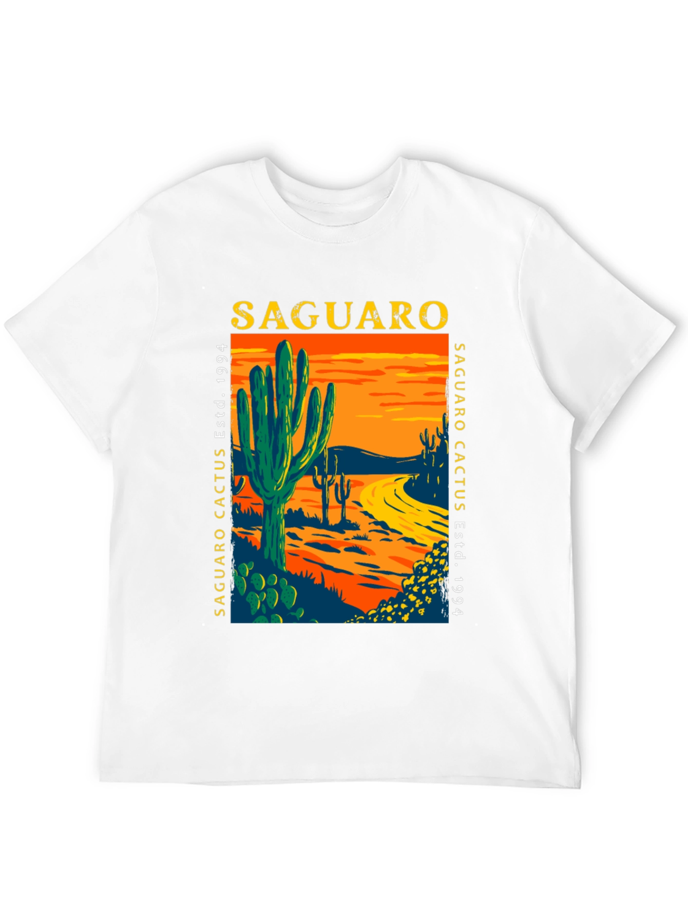 Saguaro Cactus Graphic T-Shirt