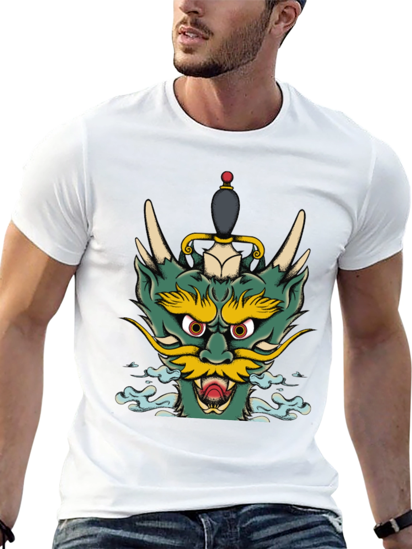 Dragon Graphic Tee - Stylish & Bold