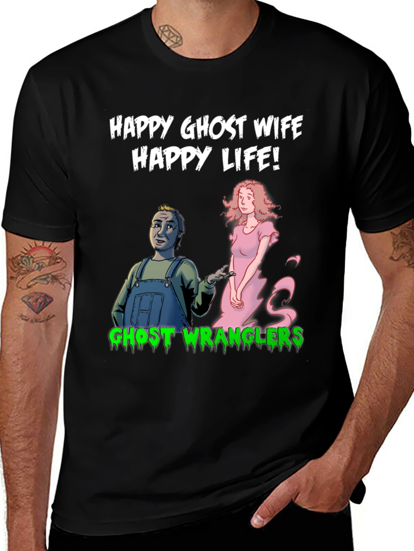 Happy Ghost Wife T-Shirt
