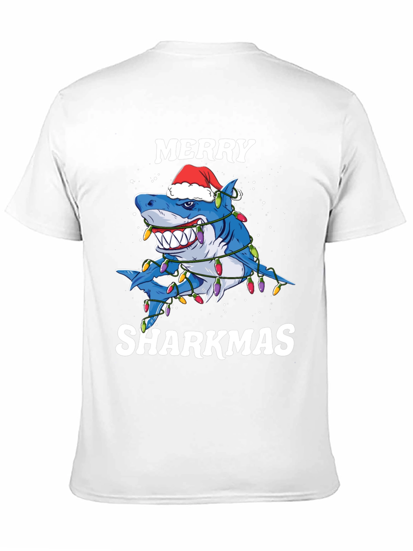Merry Sharkmas Graphic T-Shirt