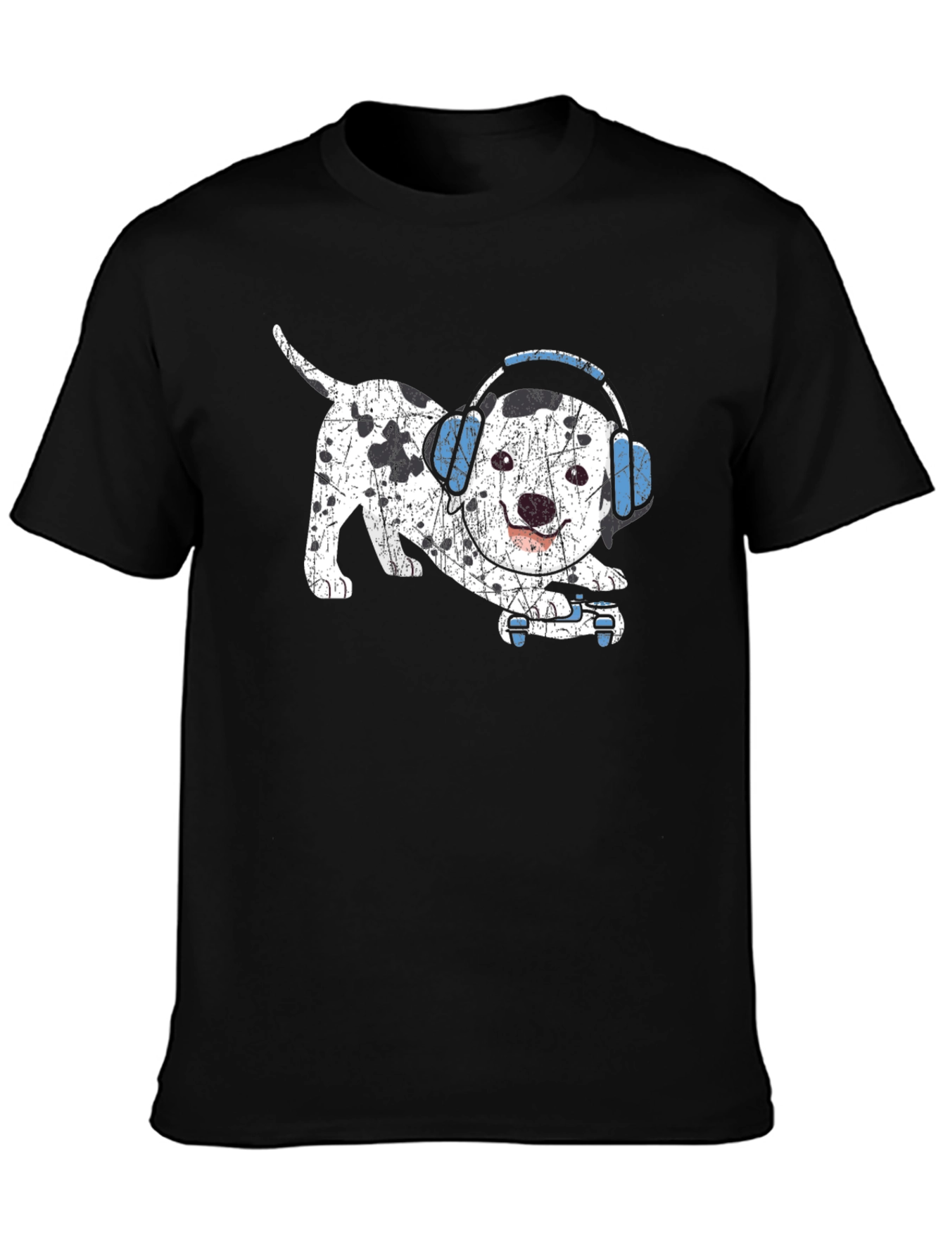 Dalmatian DJ Graphic Tee