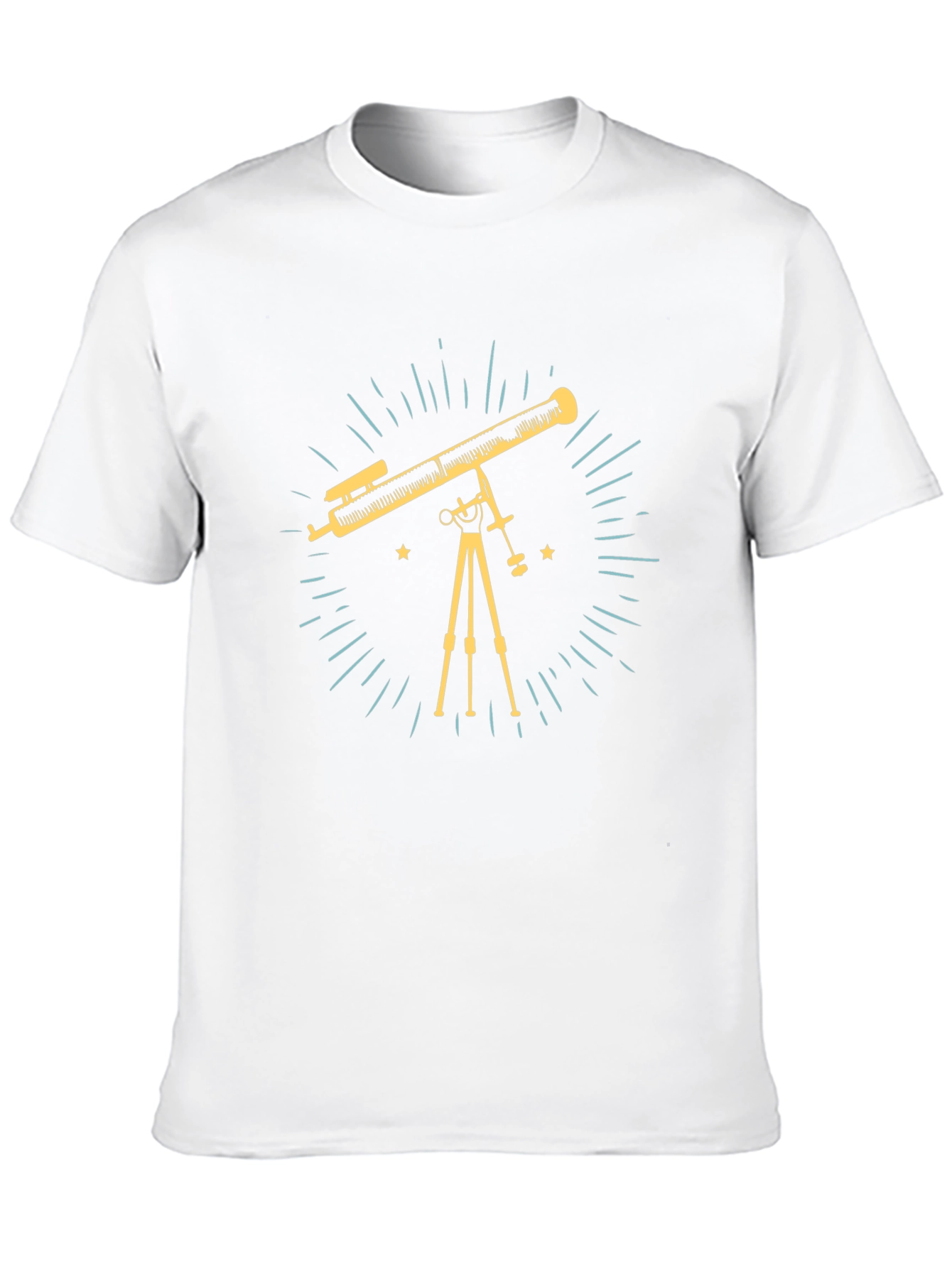 Telescope Graphic T-Shirt - Astronomy Tee