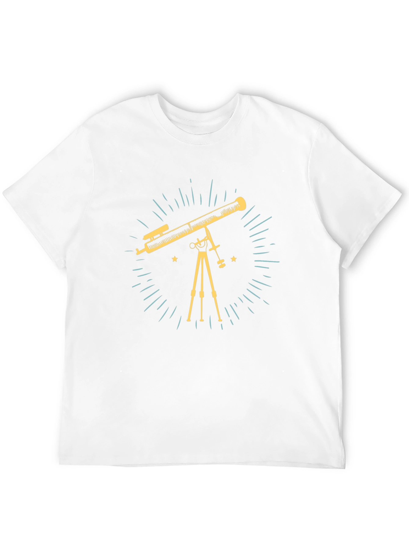 Telescope Graphic T-Shirt - Astronomy Tee