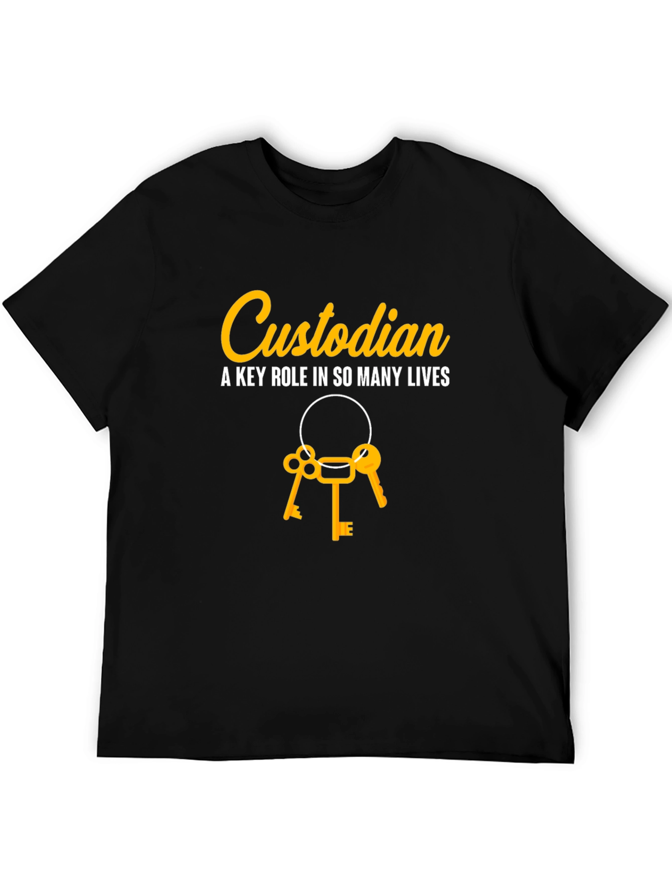 Custodian Key Role T-Shirt