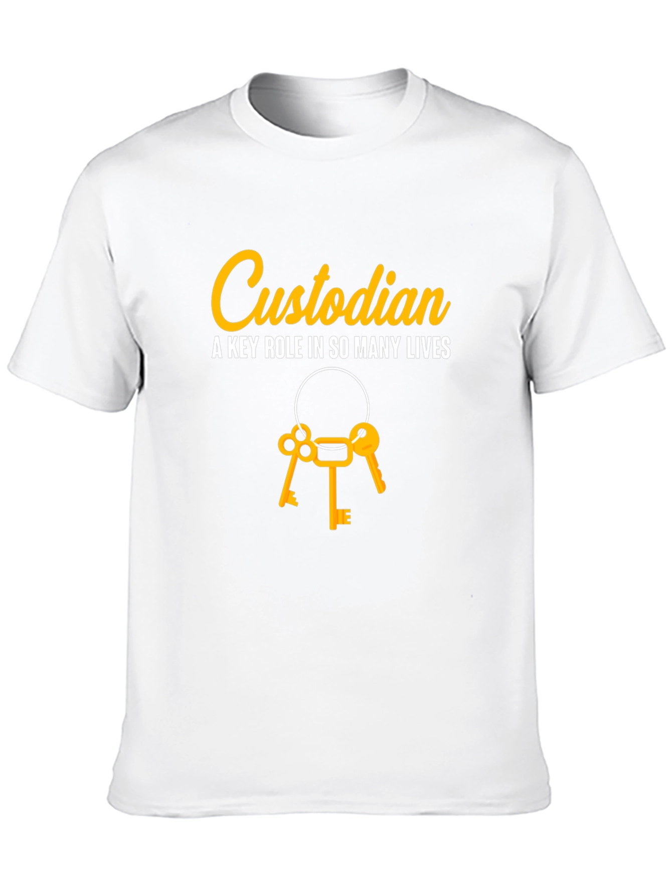 Custodian Key Role T-Shirt