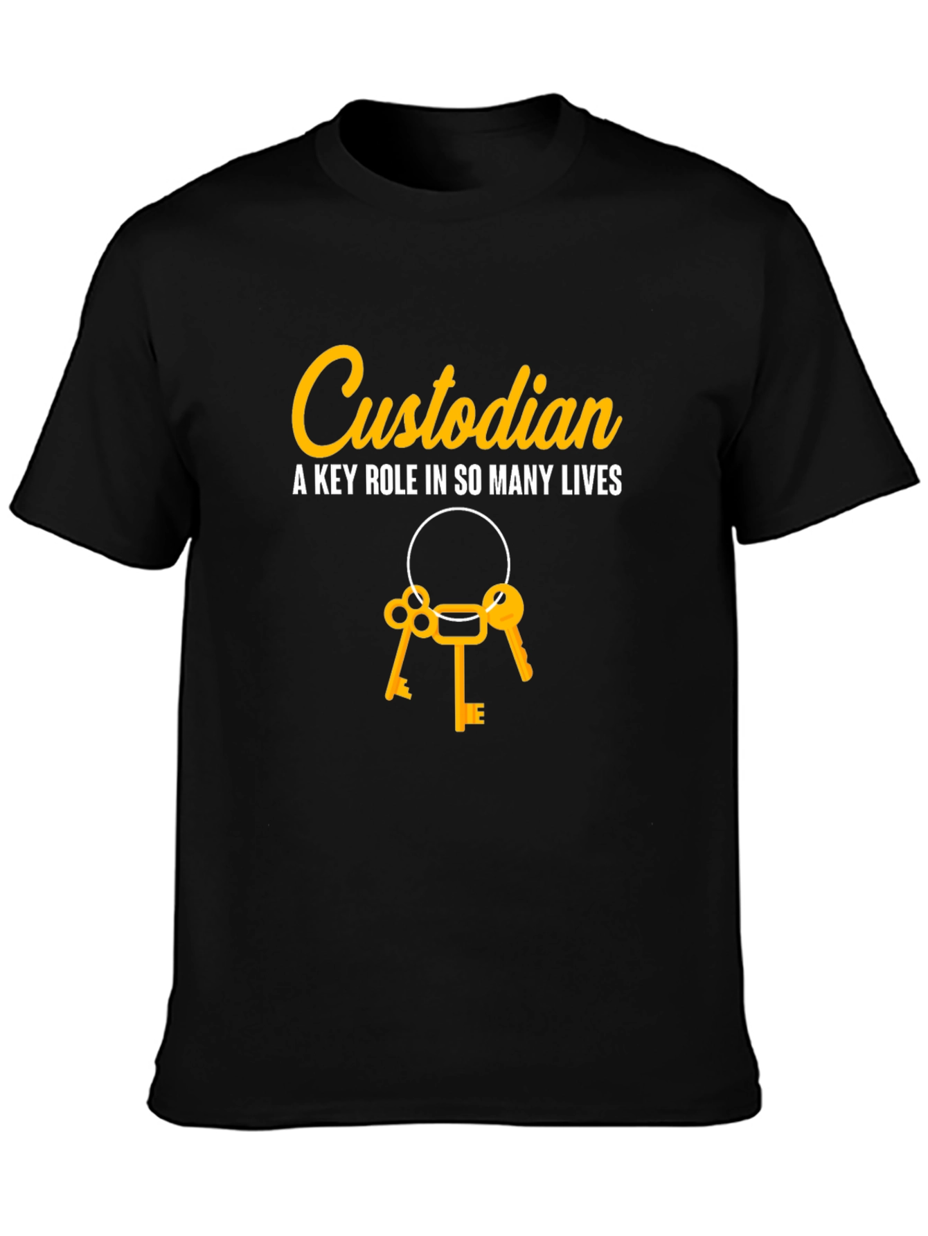 Custodian Key Role T-Shirt