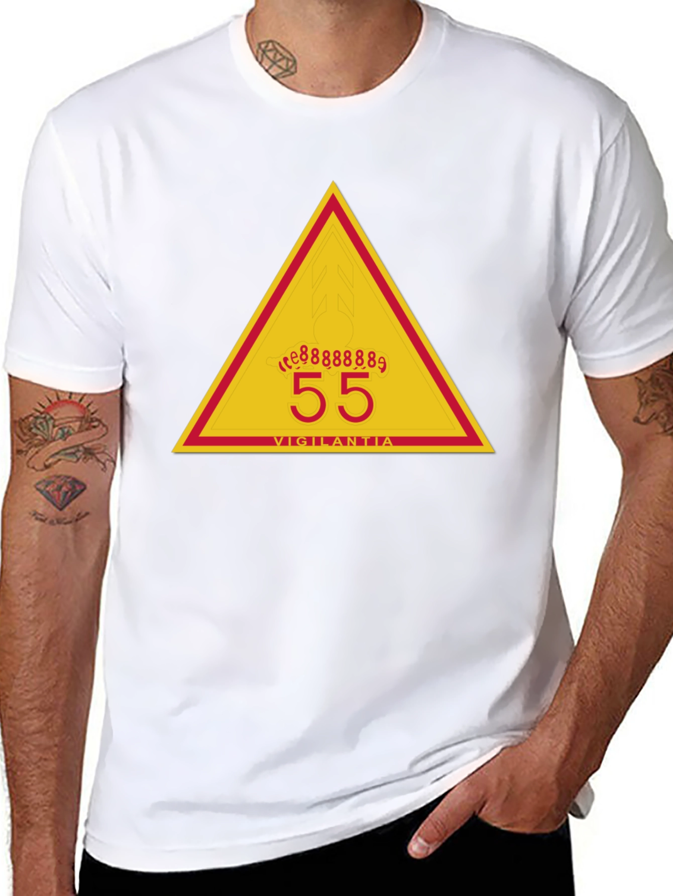 Vigilantia 55 Black T-Shirt
