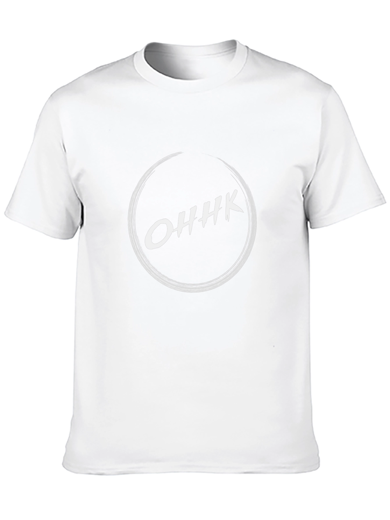 OHHK Graphic Tee - Black Cotton Blend