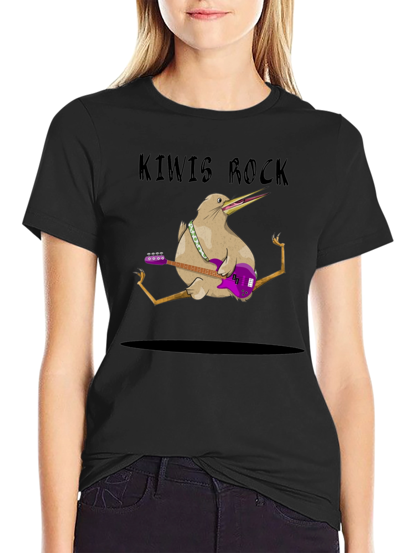 Kiwis Rock Graphic T-Shirt