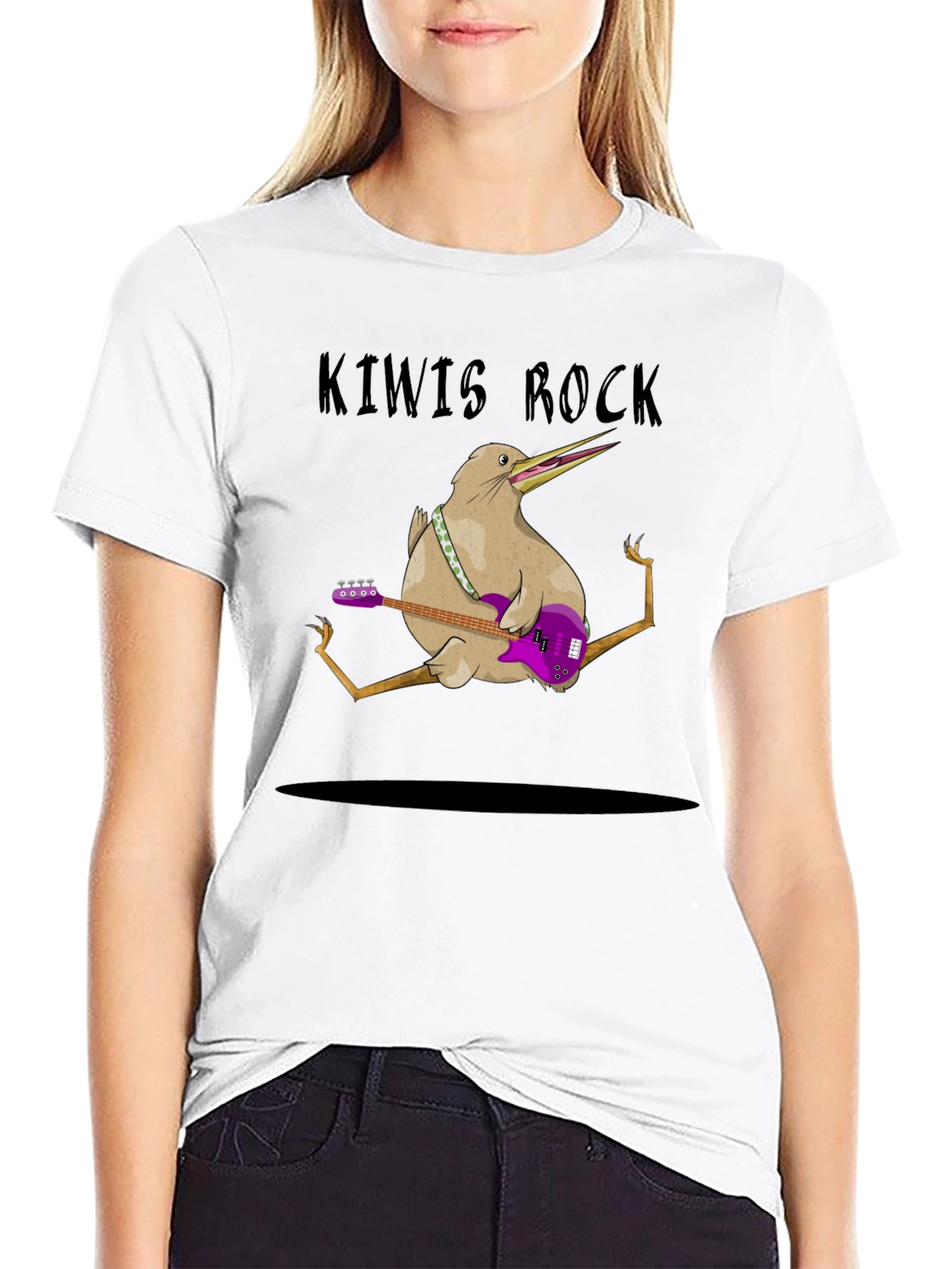 Kiwis Rock Graphic T-Shirt