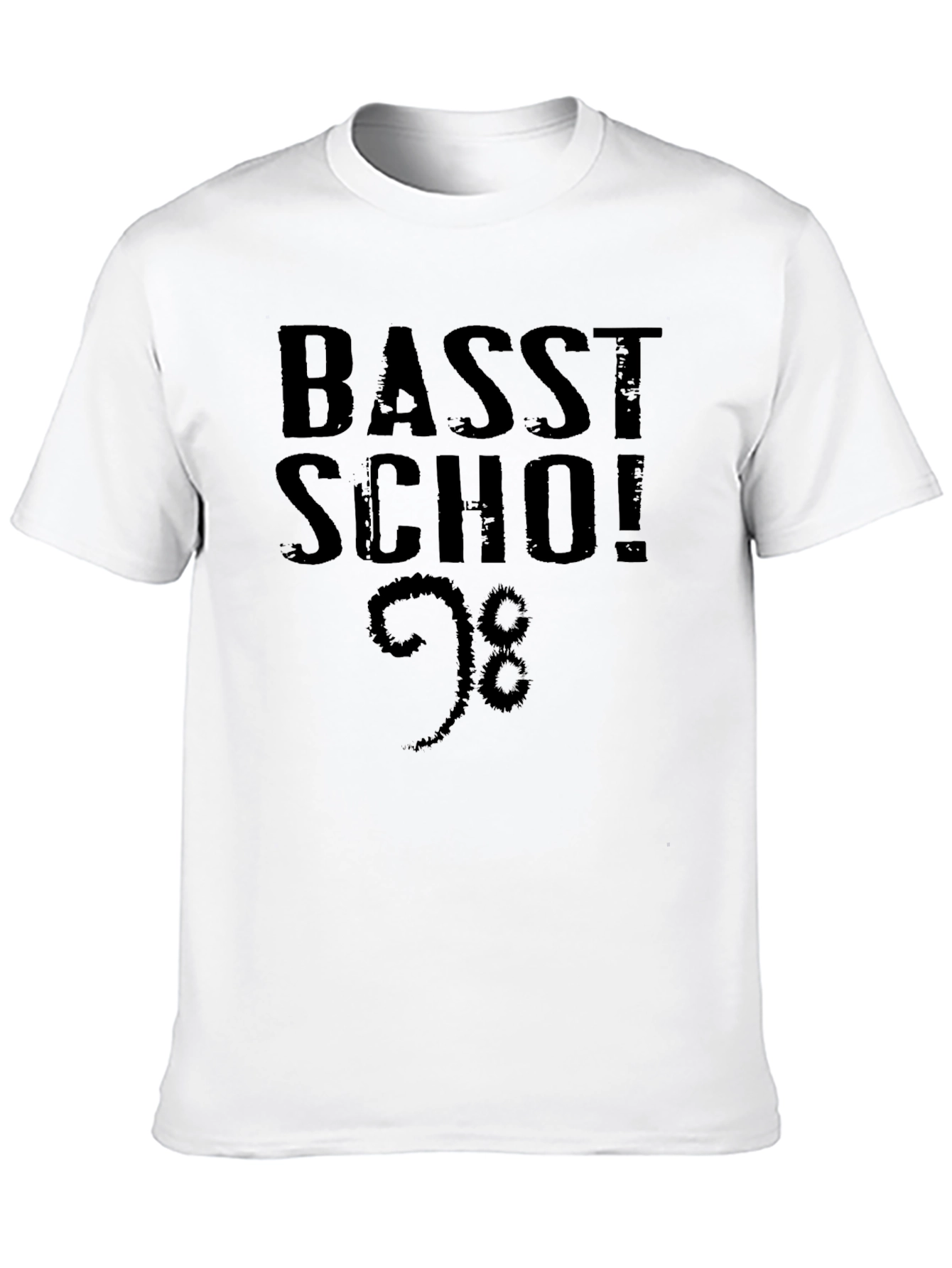 Basst Scho! Black Graphic Tee