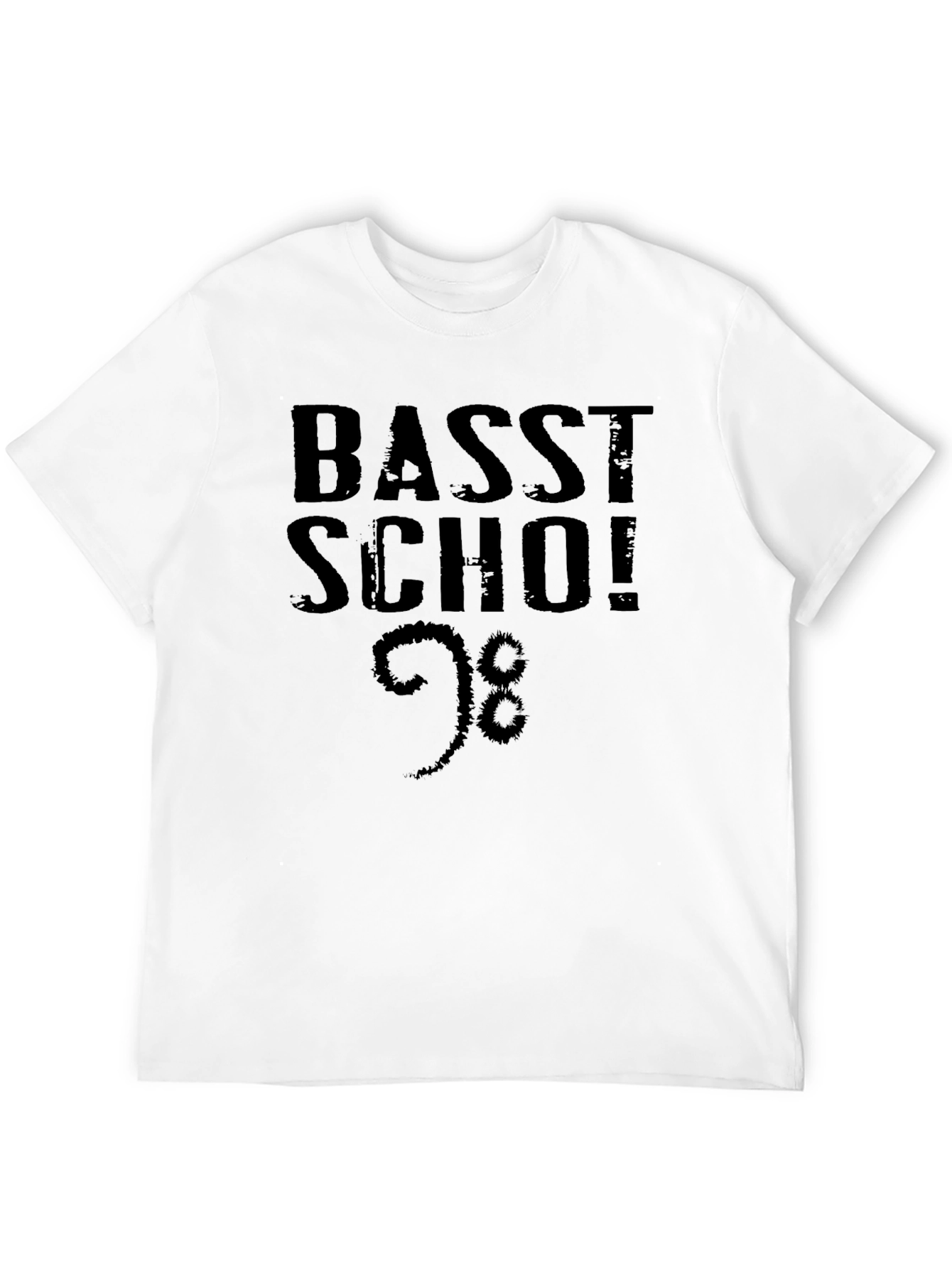 Basst Scho! Black Graphic Tee