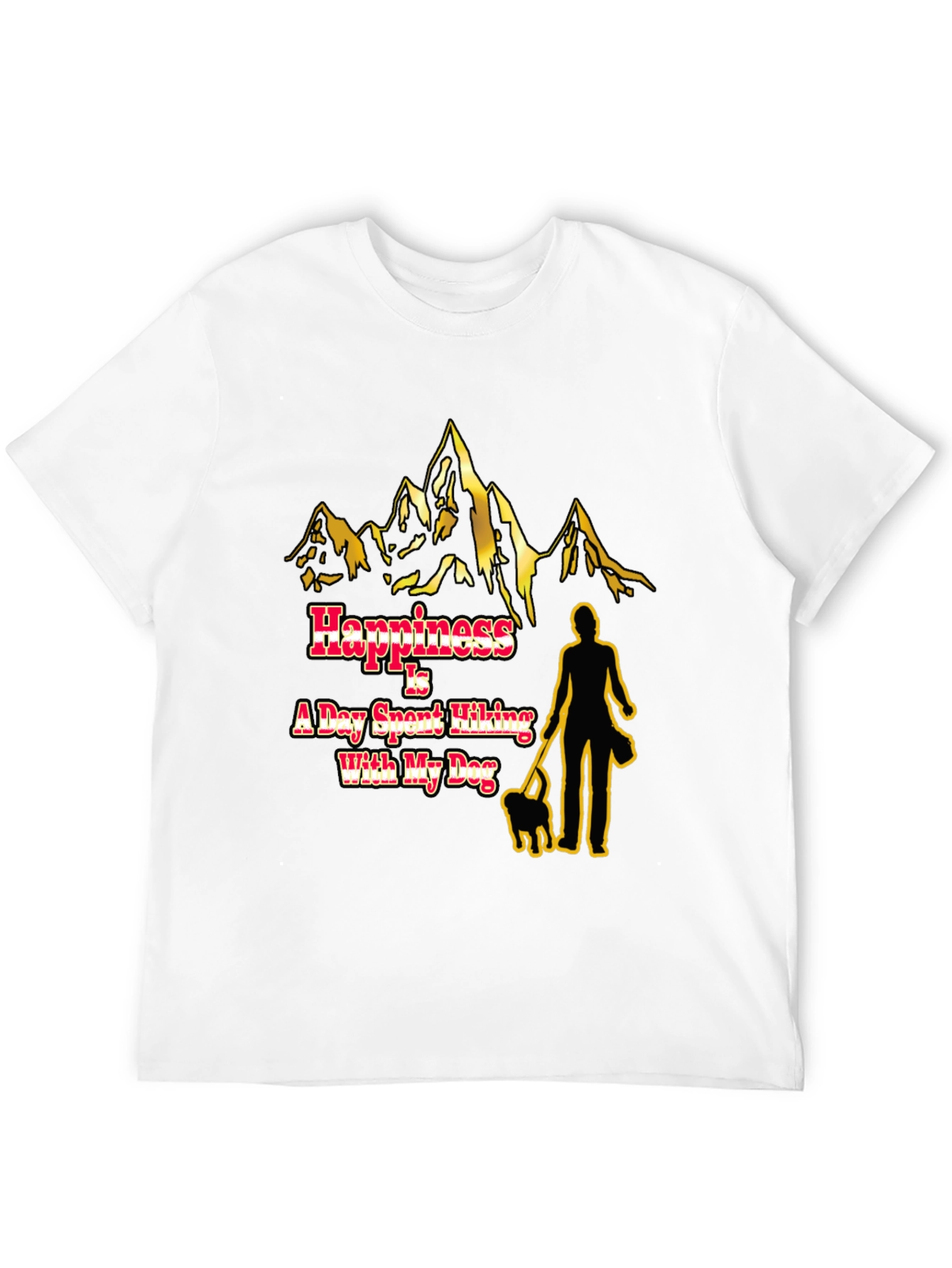 Hiking with My Dog T-Shirt