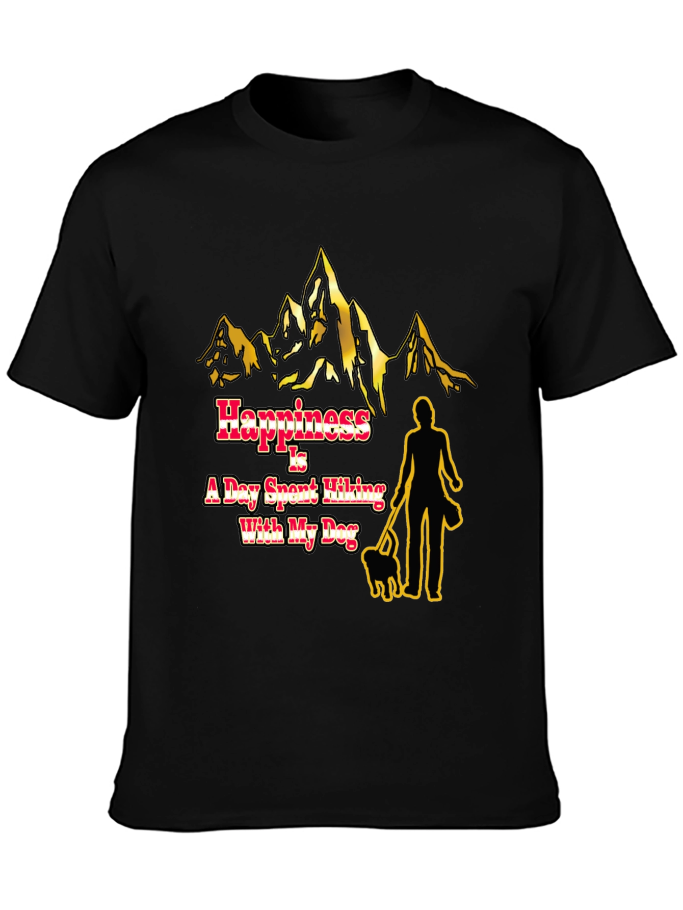 Hiking with My Dog T-Shirt