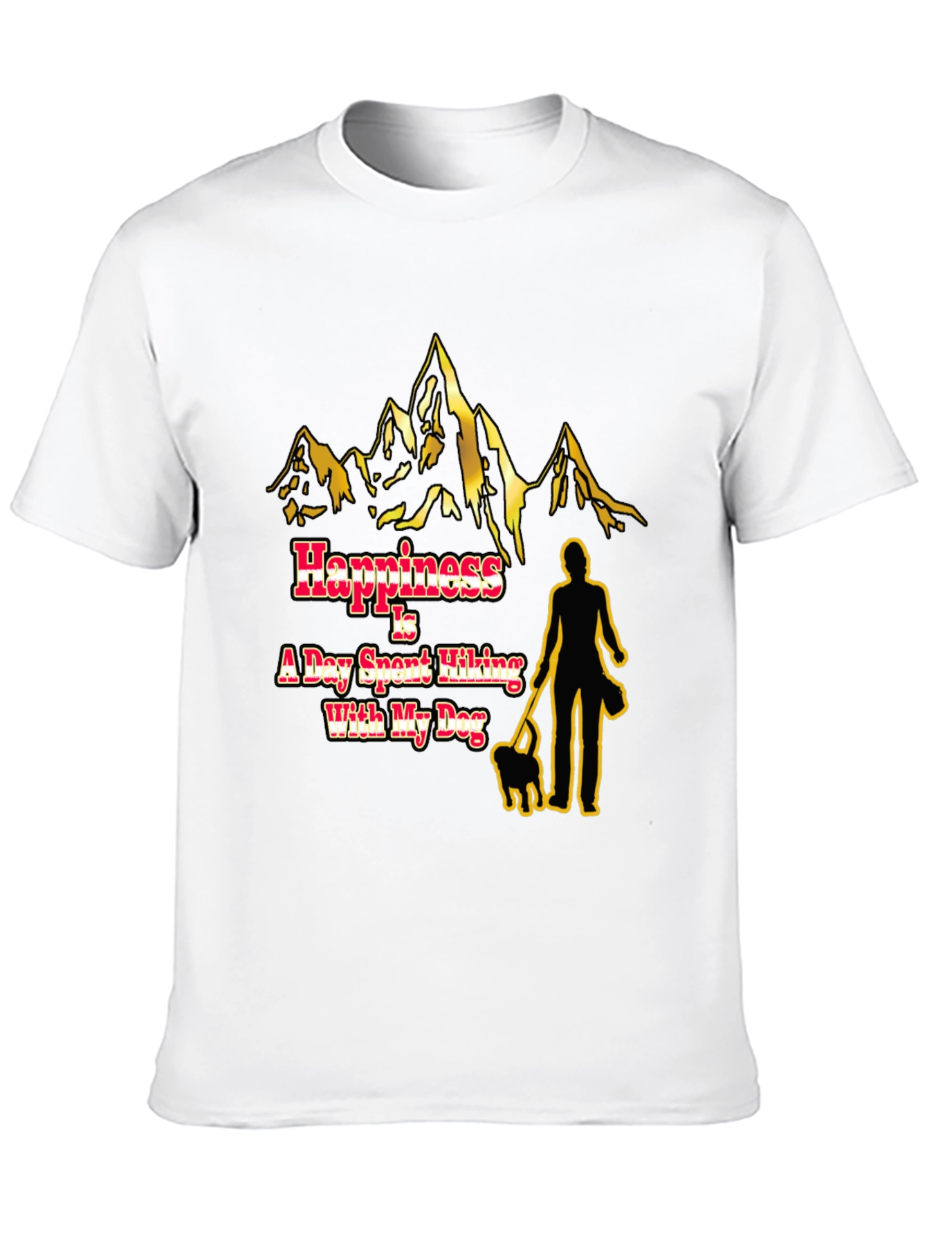 Hiking with My Dog T-Shirt