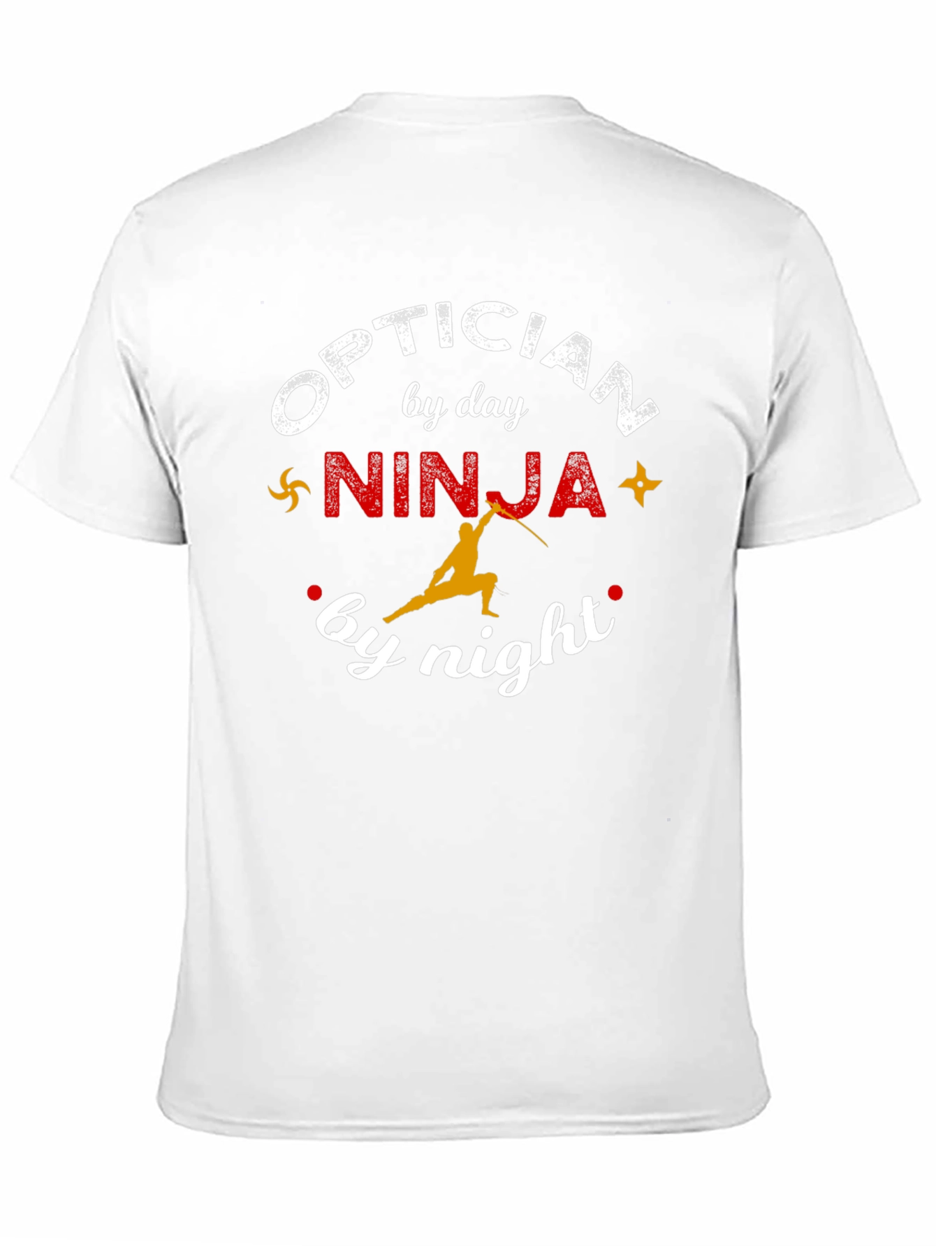 Optician Ninja Funny Graphic T-Shirt