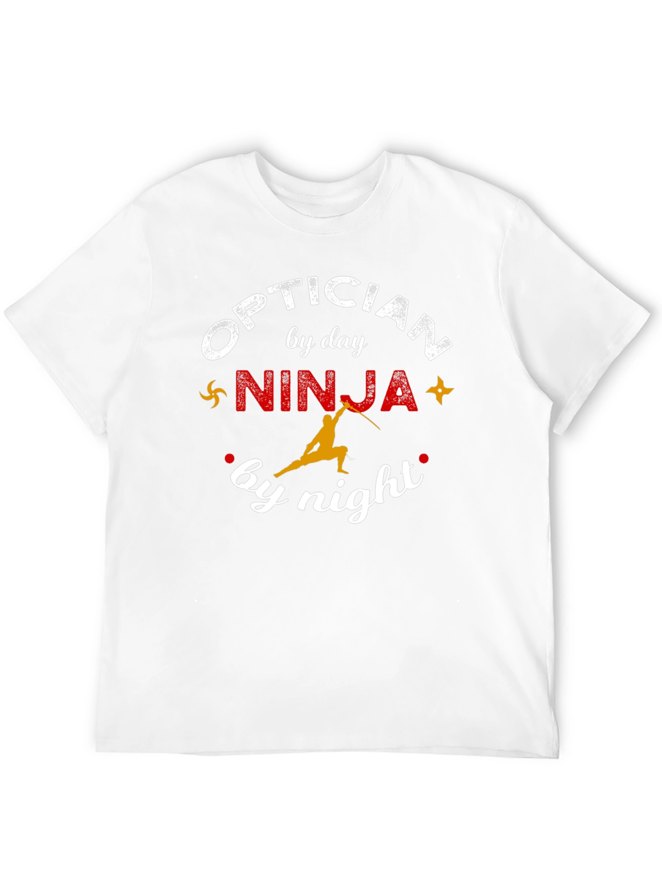 Optician Ninja Funny Graphic T-Shirt