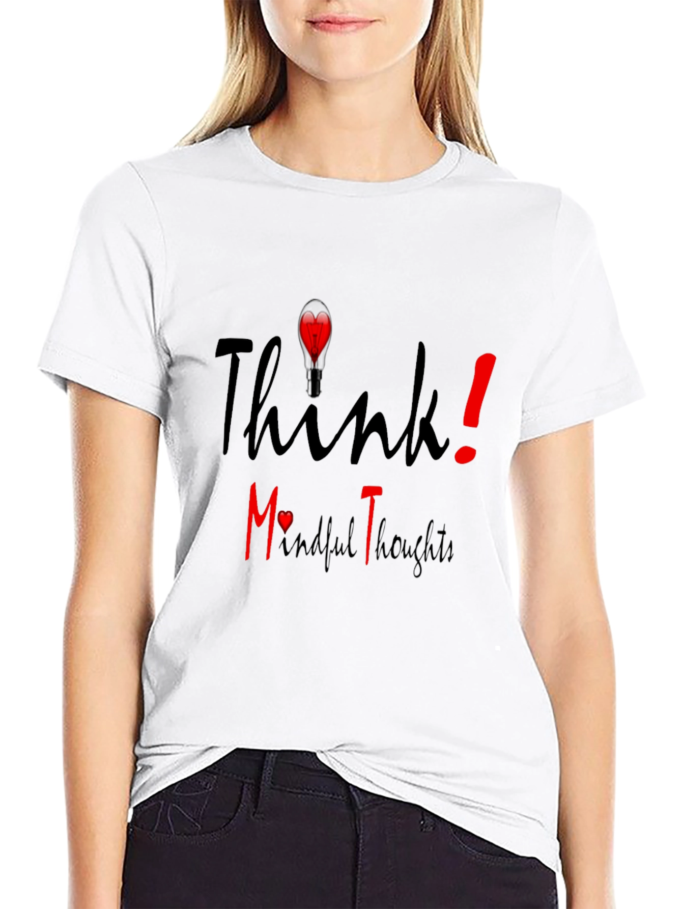 Think! Mindful Thoughts Graphic T-Shirt